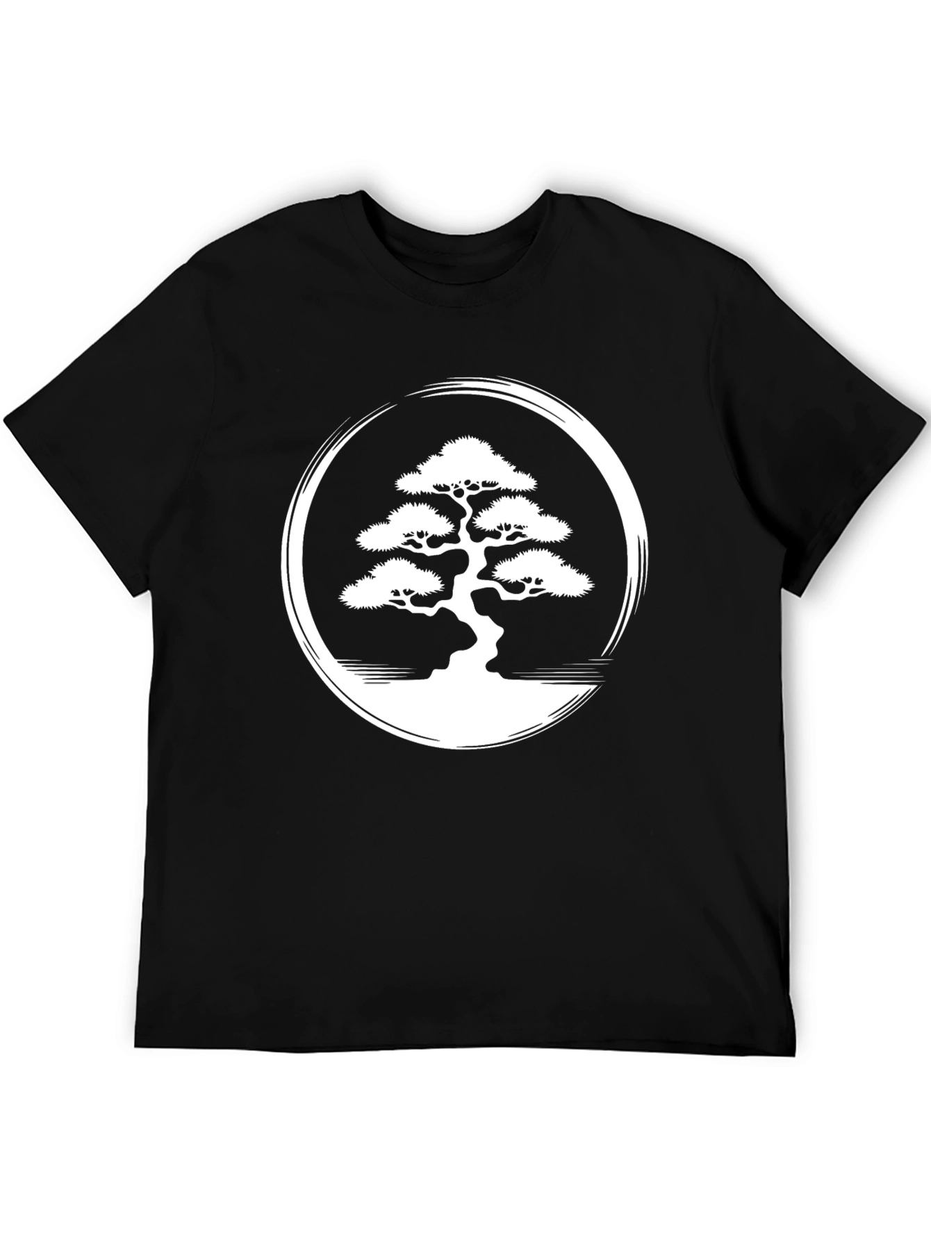 Bonsai Tree Graphic Tee - Zen Style