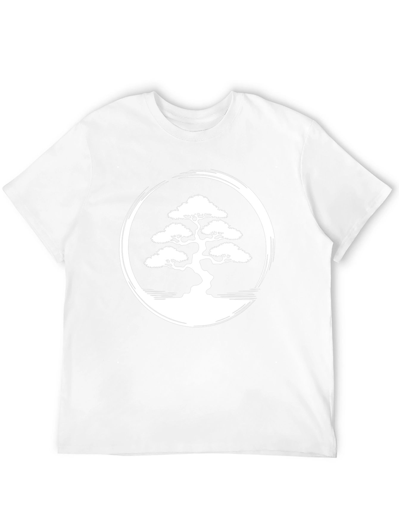 Bonsai Tree Graphic Tee - Zen Style