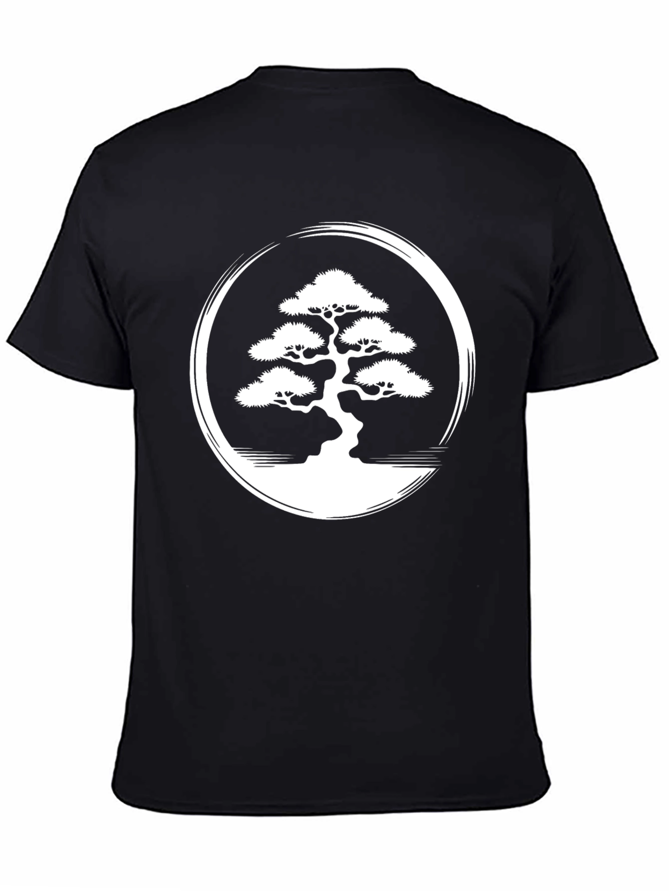 Bonsai Tree Graphic Tee - Zen Style