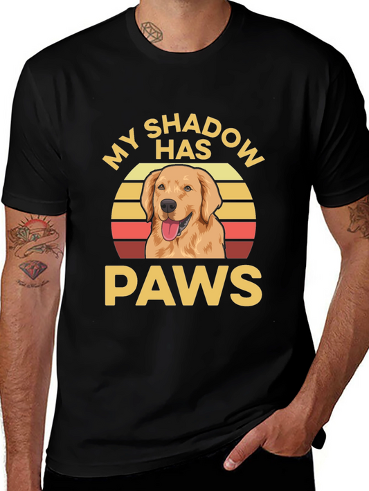 My Shadow Has Paws Dog T-Shirt