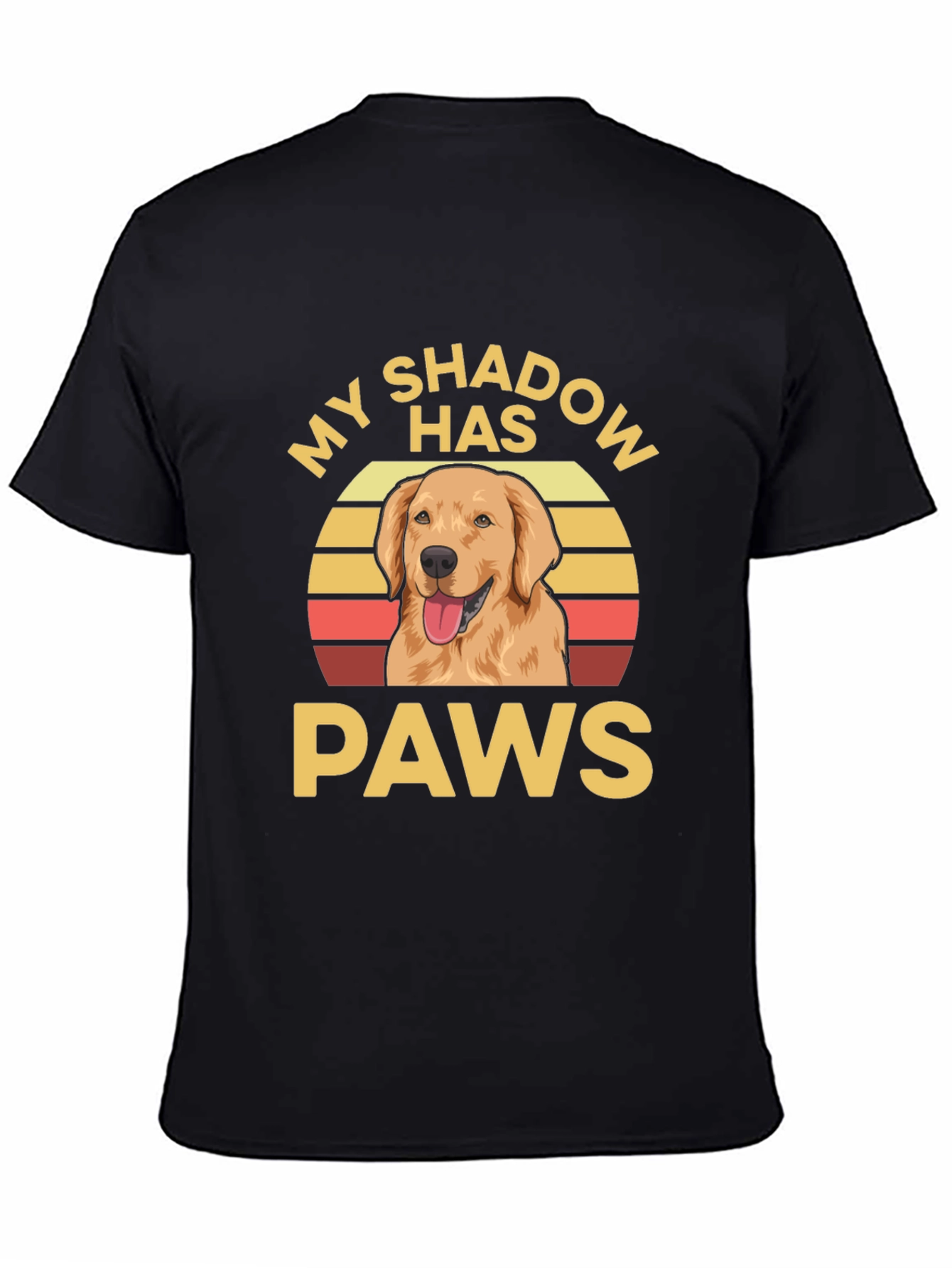 My Shadow Has Paws Dog T-Shirt
