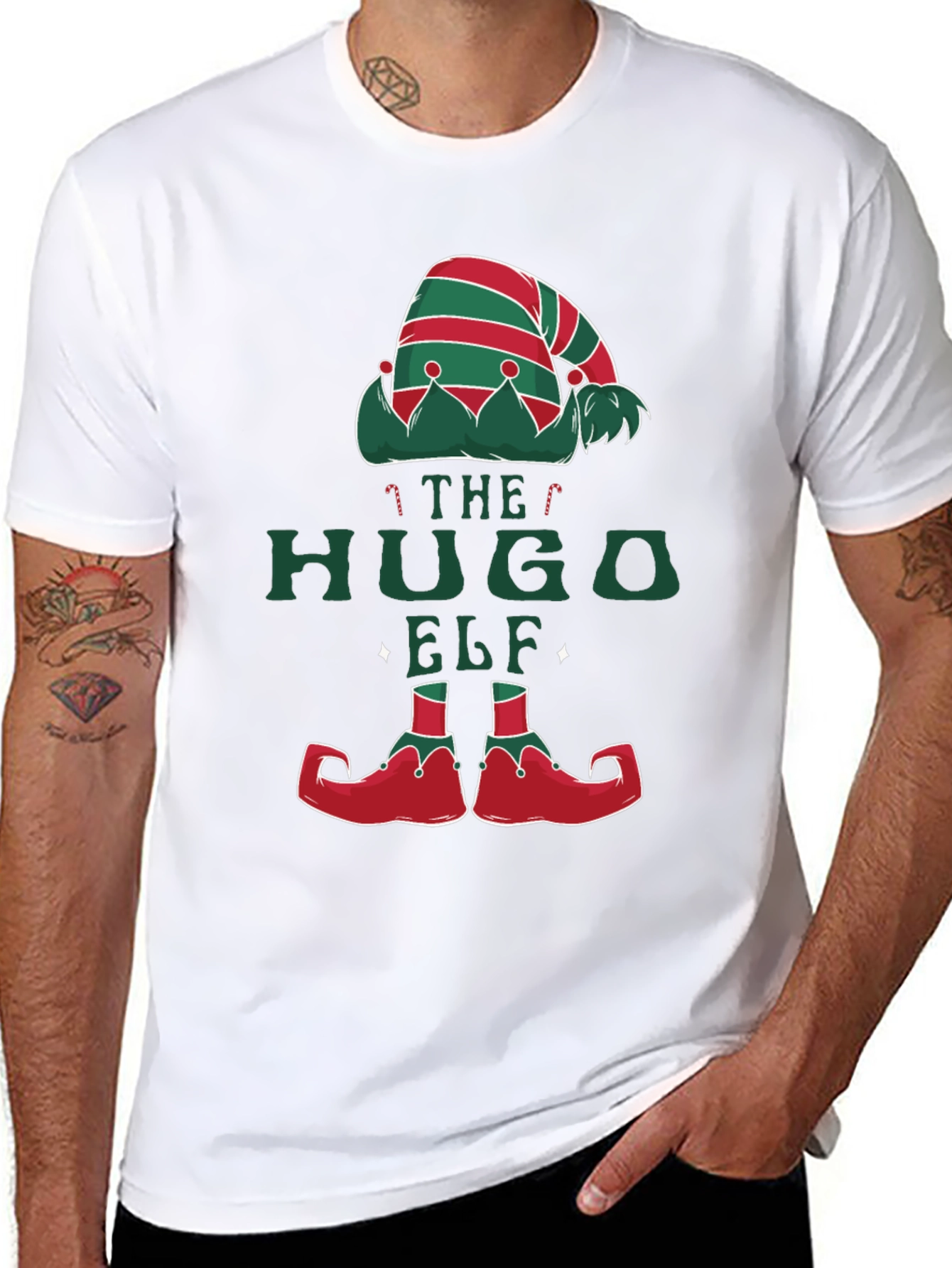 Personalized The Elf Christmas T-Shirt