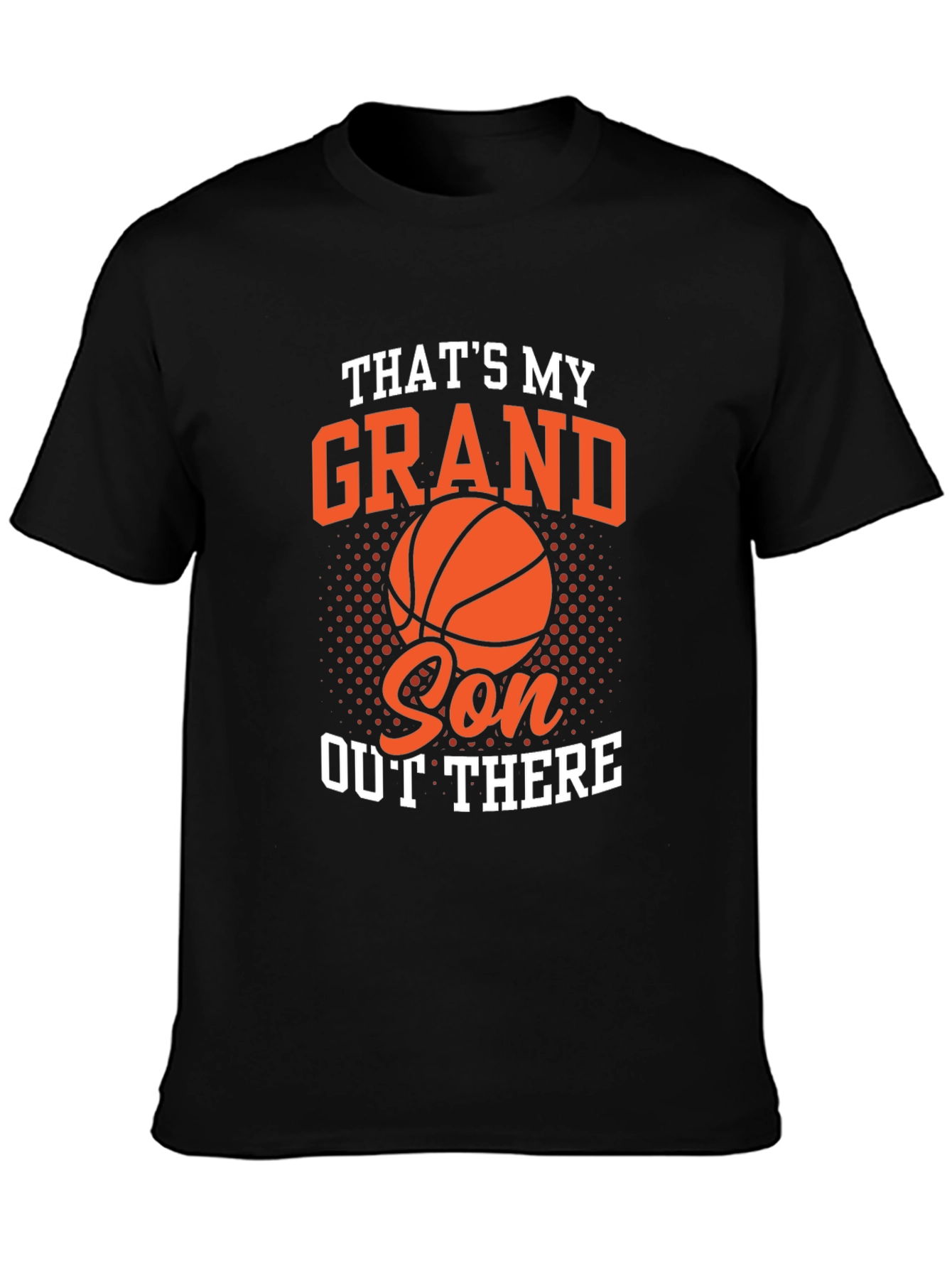 Thats My Grandson Out There Basketball Graphic Tee