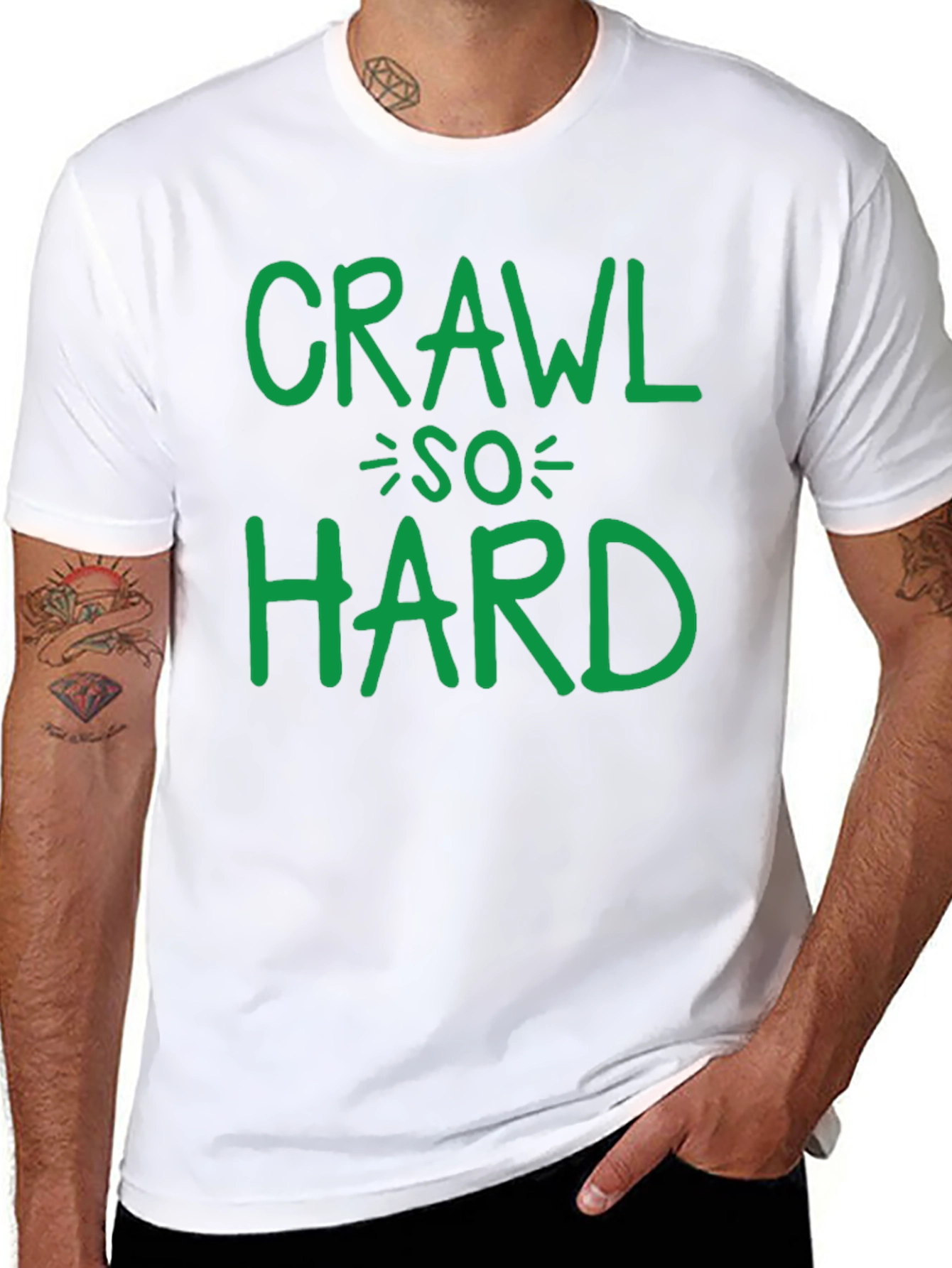 Crawl So Hard T-Shirt Funny Party