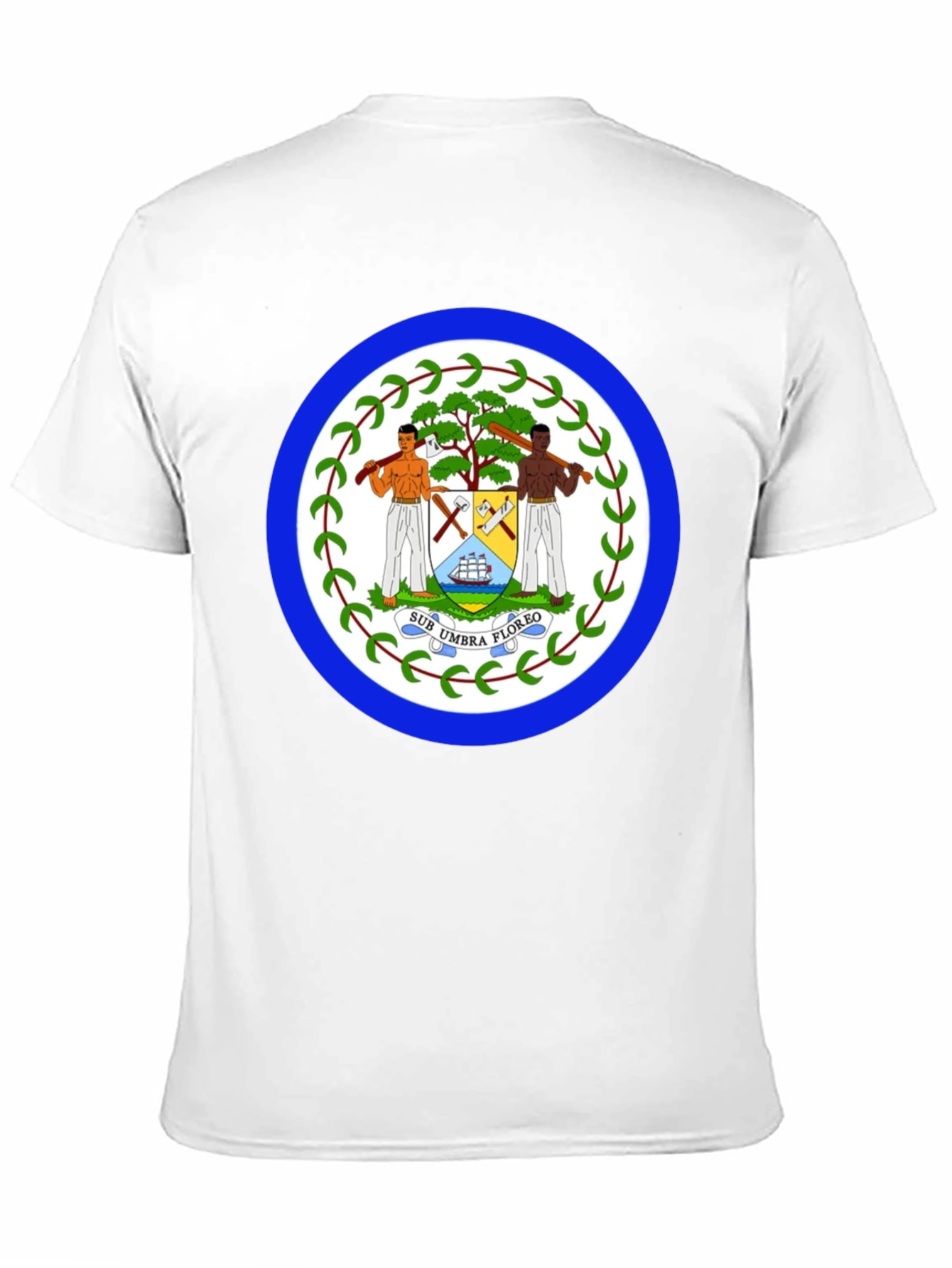 Belize Coat of Arms T-Shirt - Stylish Black Tee