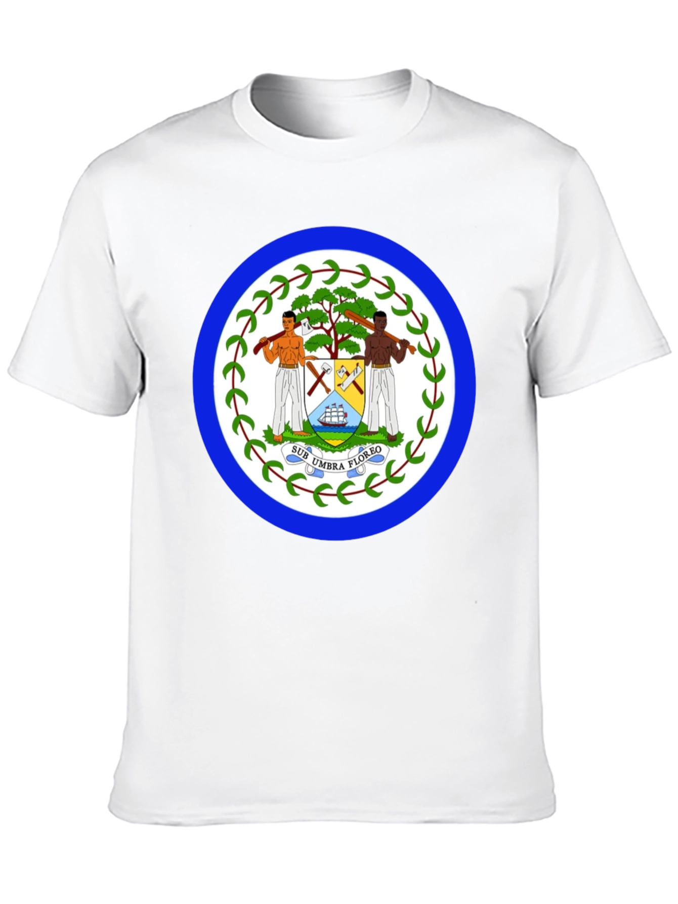 Belize Coat of Arms T-Shirt - Stylish Black Tee