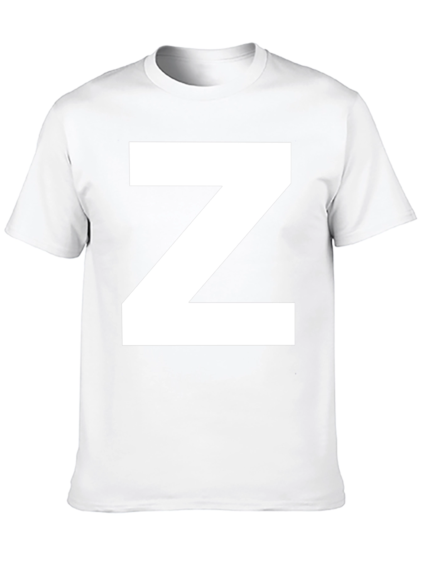 Bold Z Graphic Tee - Classic Black Cotton T-Shirt