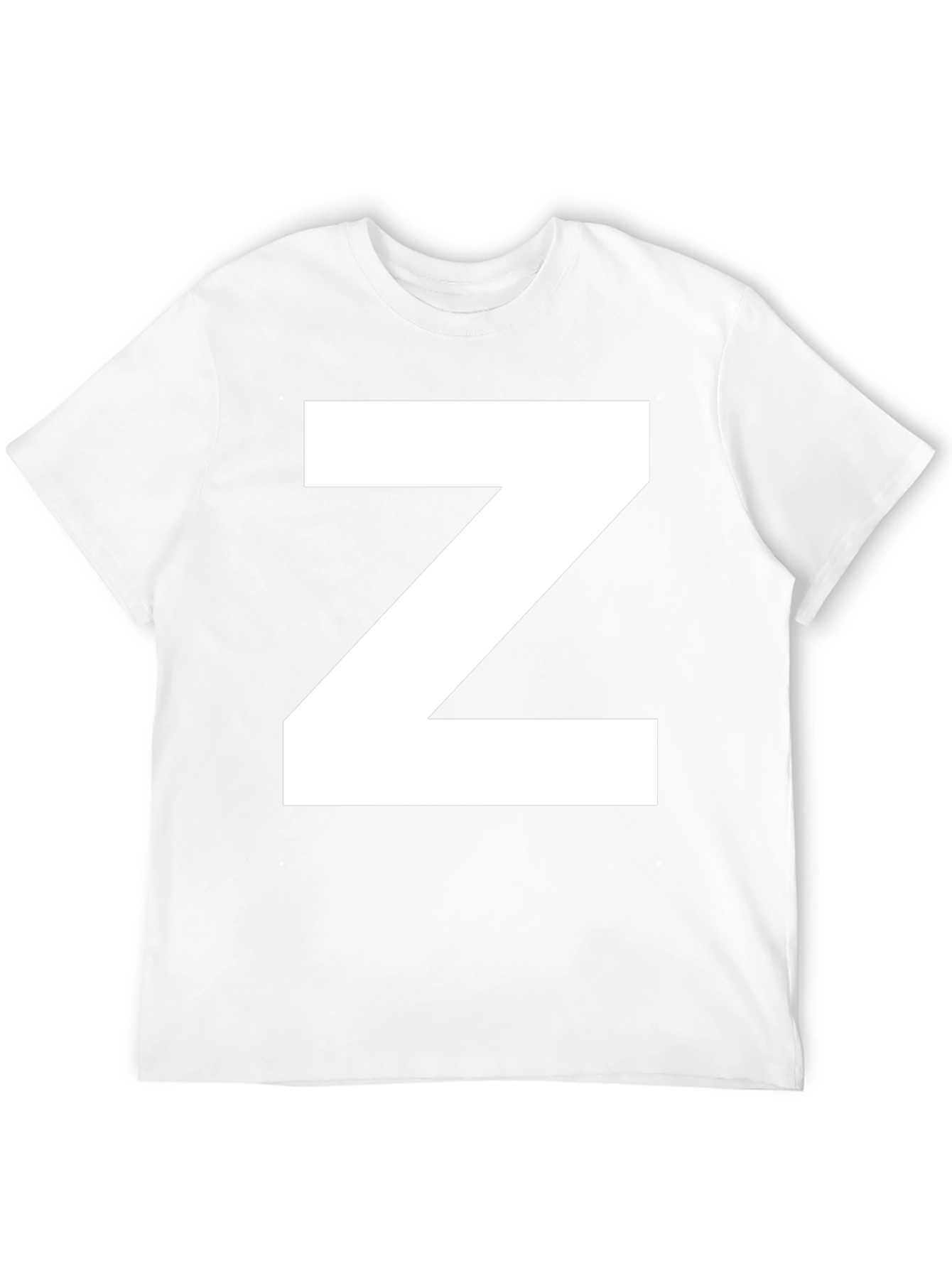 Bold Z Graphic Tee - Classic Black Cotton T-Shirt