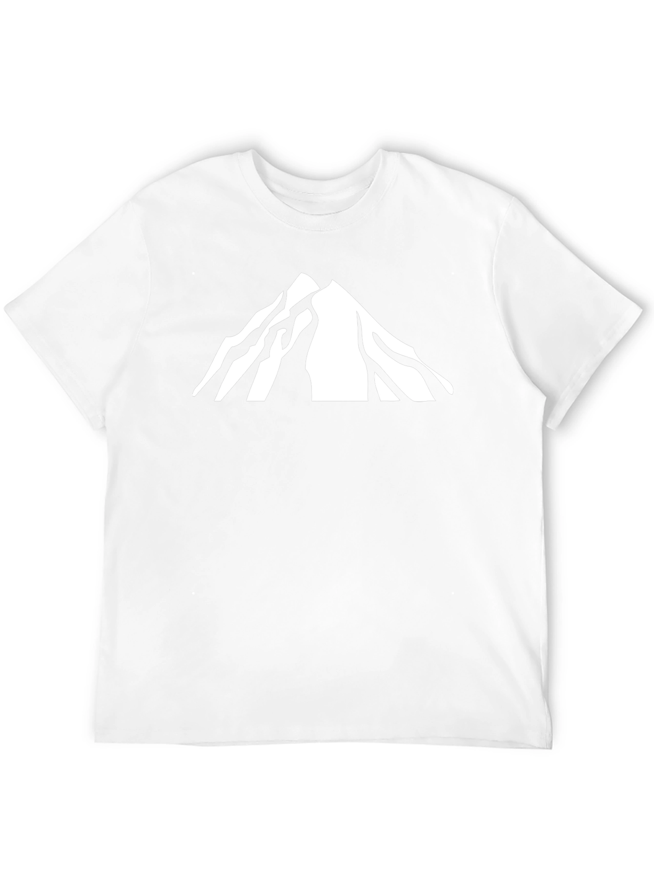 Mountain Peak Graphic Tee - Black