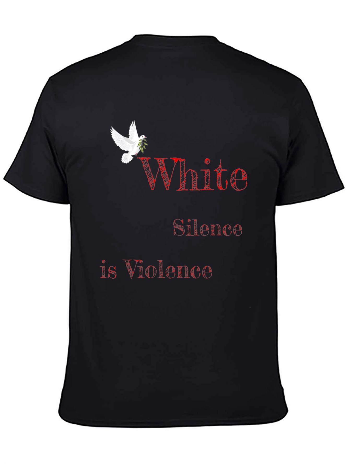 White Silence is Violence Graphic T-Shirt