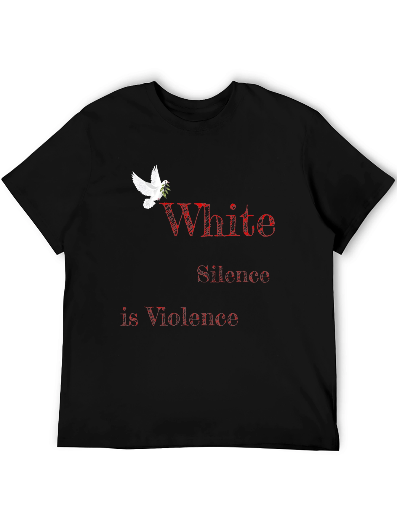 White Silence is Violence Graphic T-Shirt