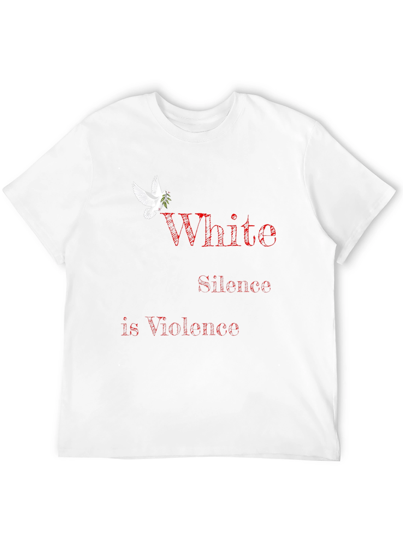White Silence is Violence Graphic T-Shirt