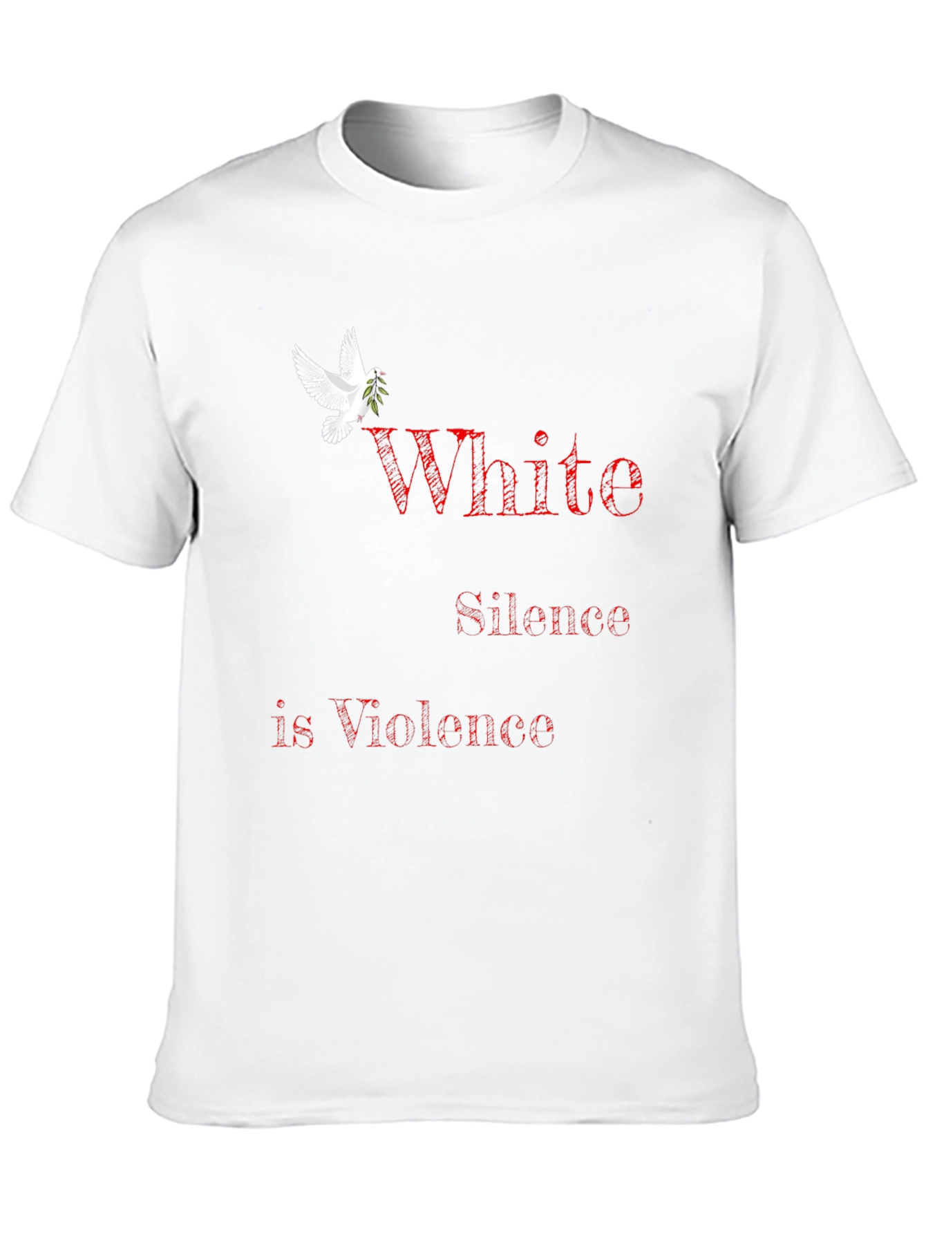 White Silence is Violence Graphic T-Shirt