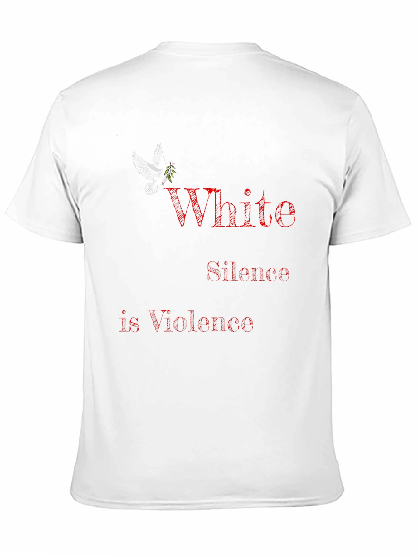 White Silence is Violence Graphic T-Shirt