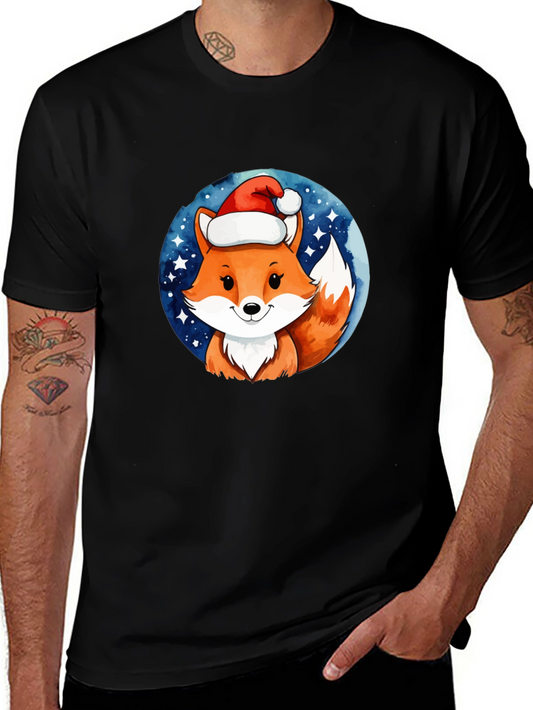 Festive Fox Tee - Holiday Cheer!