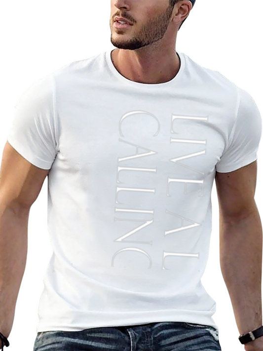 Live A Calling Graphic Tee - Black