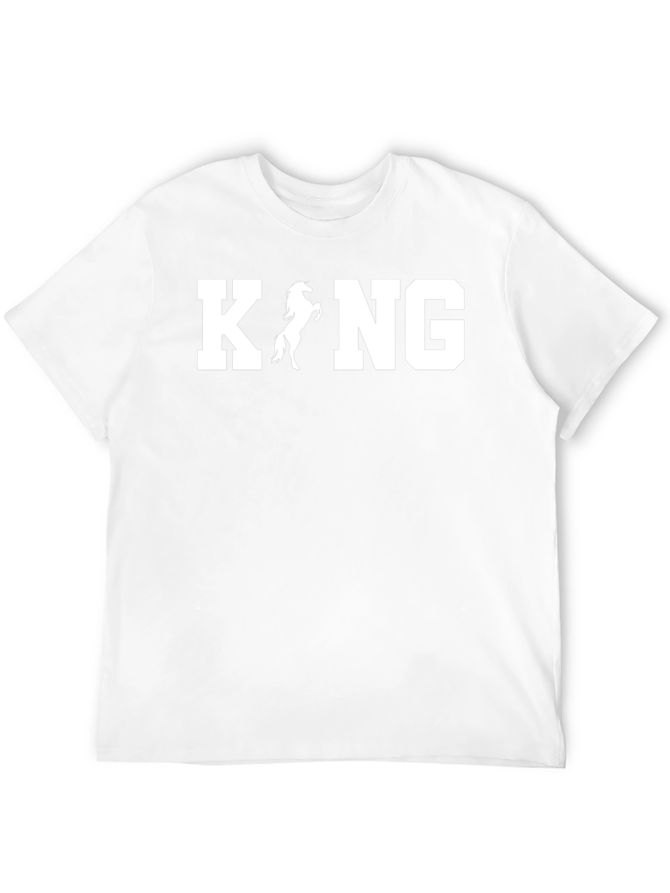 King Horse Graphic Tee - Black