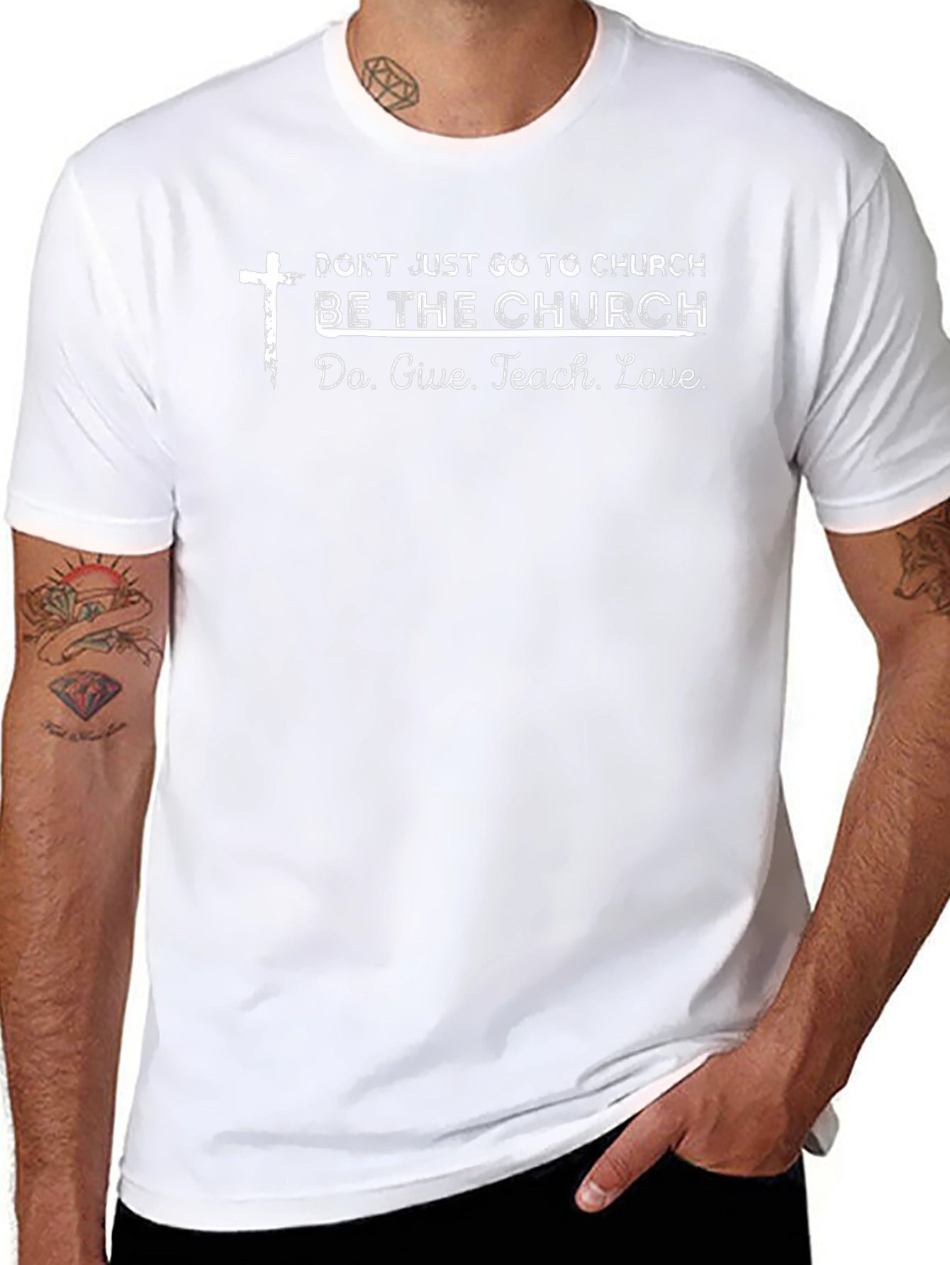 Be The Church Graphic Tee - Christian Inspired T-Shirt