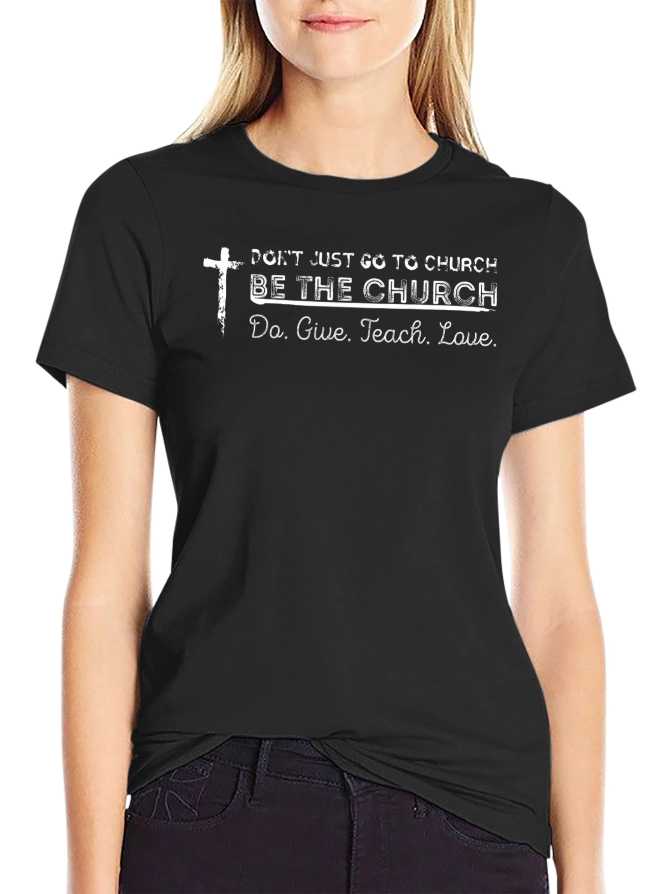 Be The Church Graphic Tee - Christian Inspired T-Shirt
