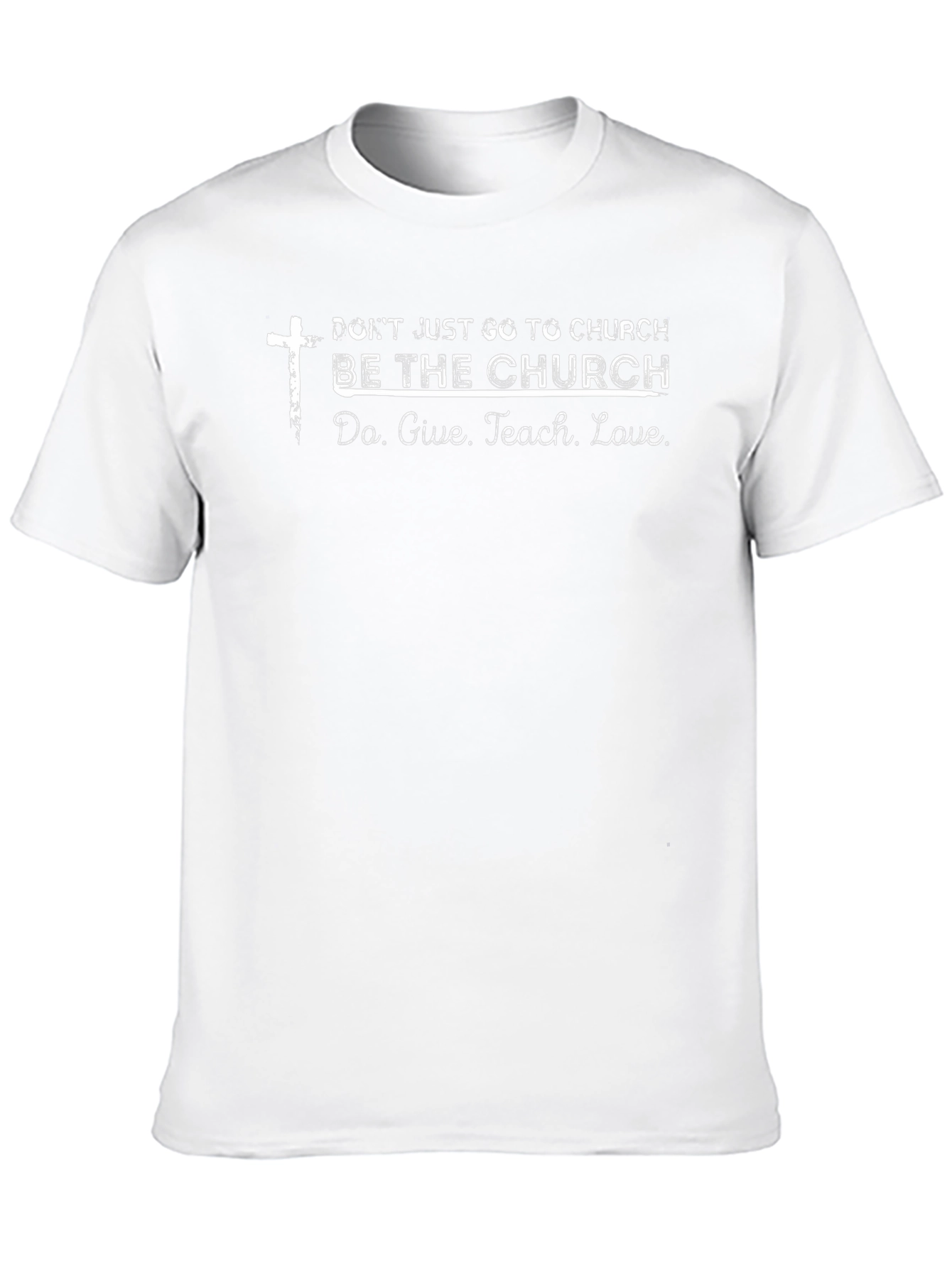 Be The Church Graphic Tee - Christian Inspired T-Shirt