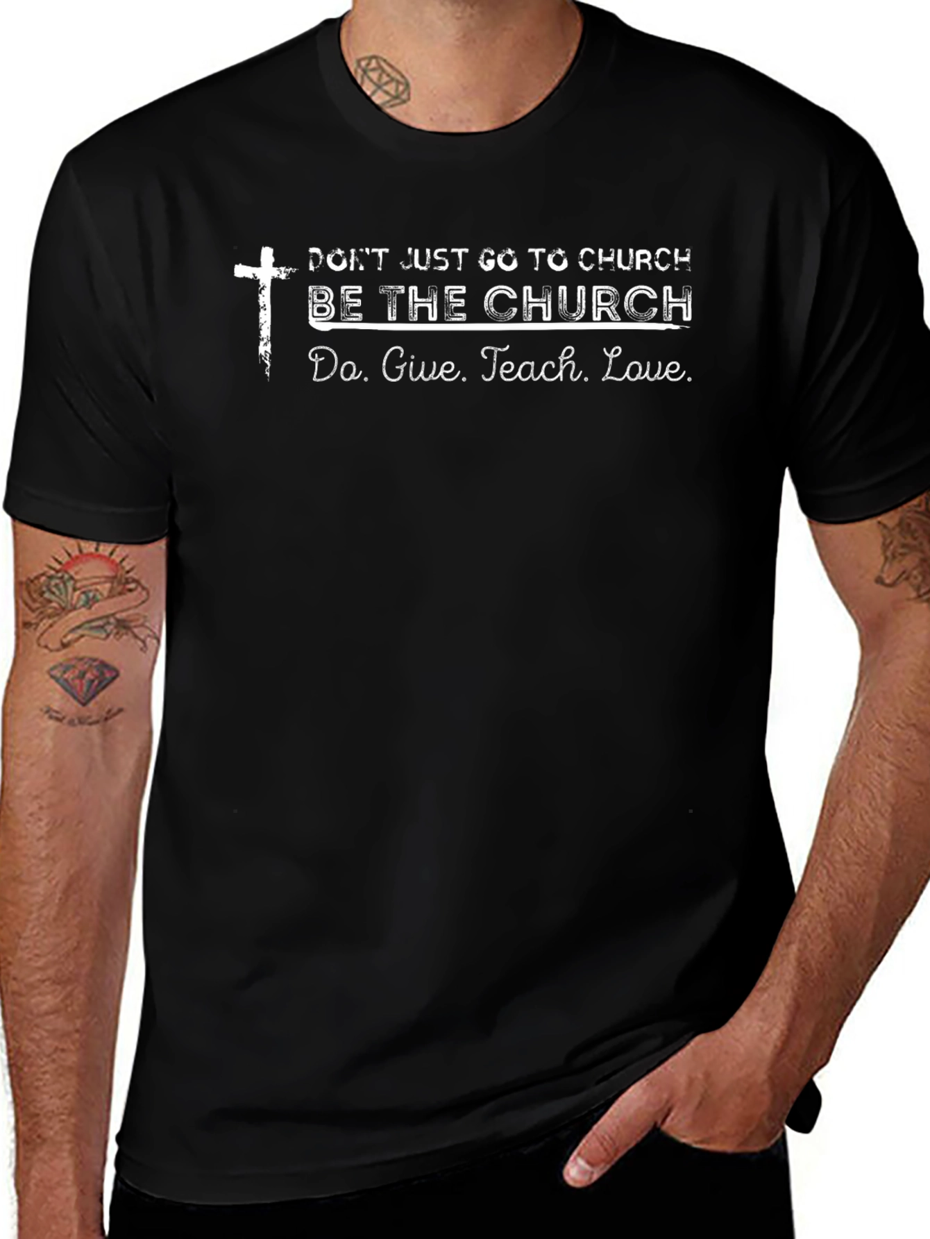 Be The Church Graphic Tee - Christian Inspired T-Shirt