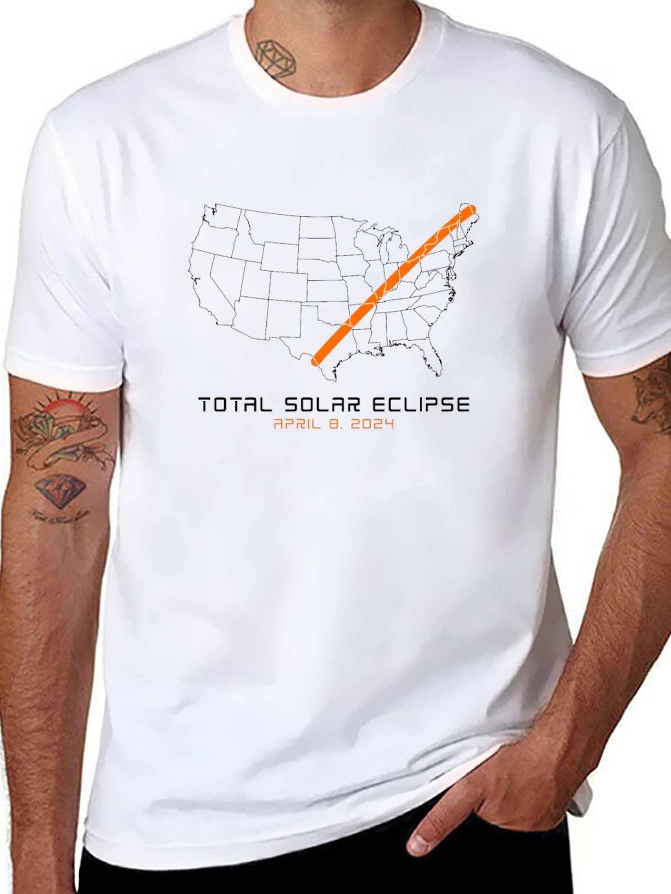 Total Solar Eclipse April 8 2024 T-Shirt