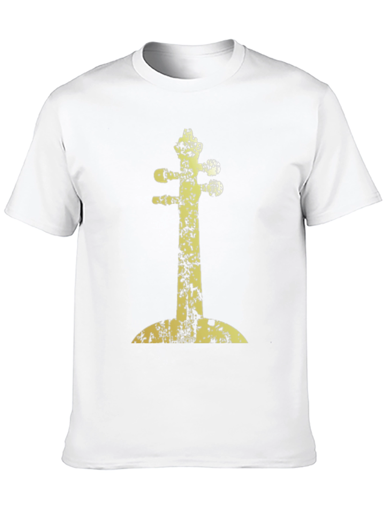 Abstract Instrument Graphic Tee - Black