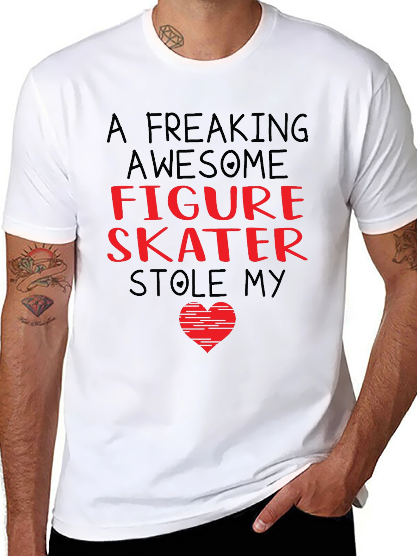 Figure Skater Stole My Heart T-Shirt