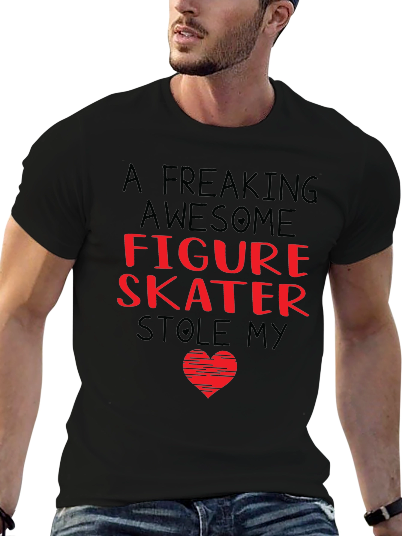 Figure Skater Stole My Heart T-Shirt