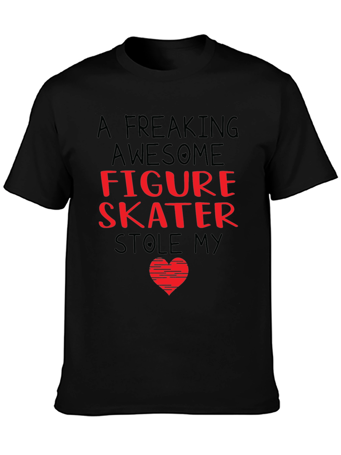 Figure Skater Stole My Heart T-Shirt