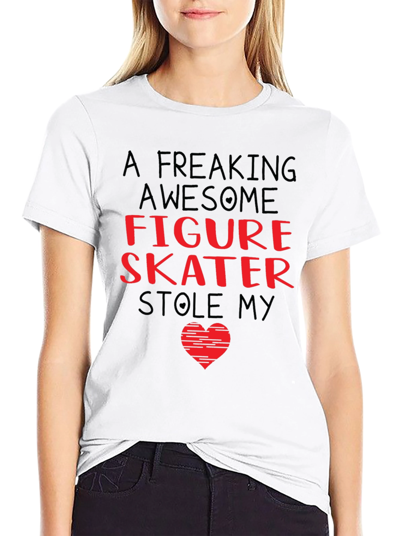 Figure Skater Stole My Heart T-Shirt