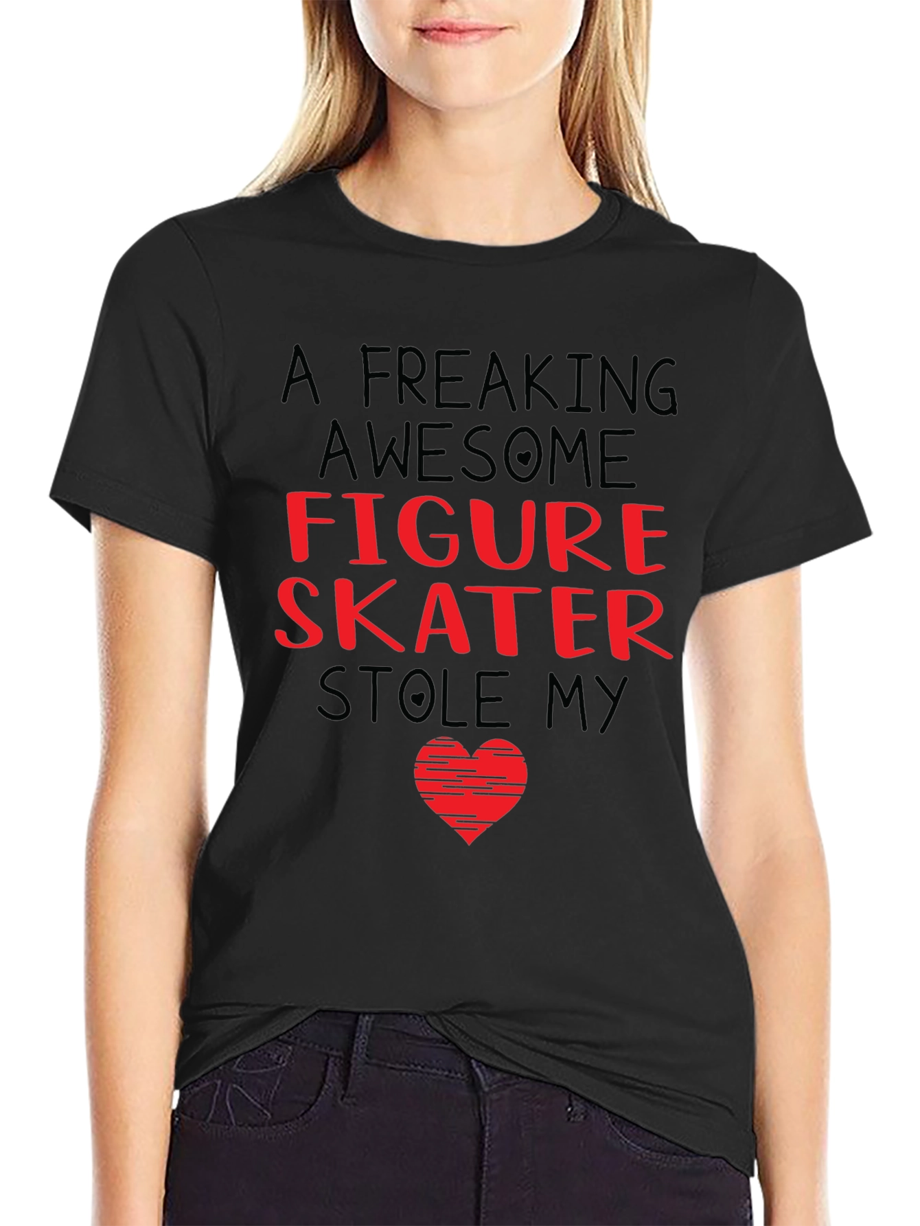 Figure Skater Stole My Heart T-Shirt