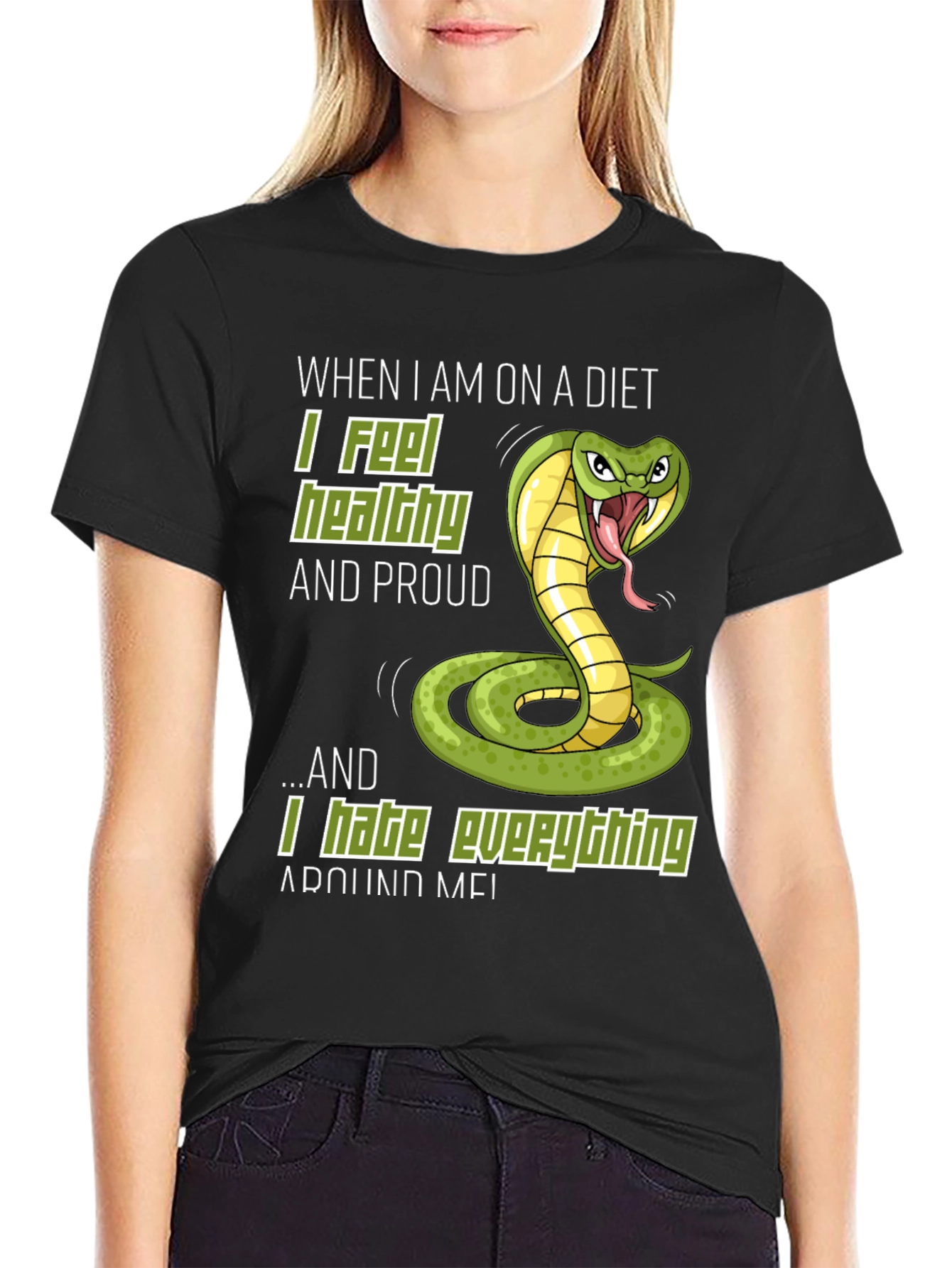 Funny Diet Cobra T-Shirt