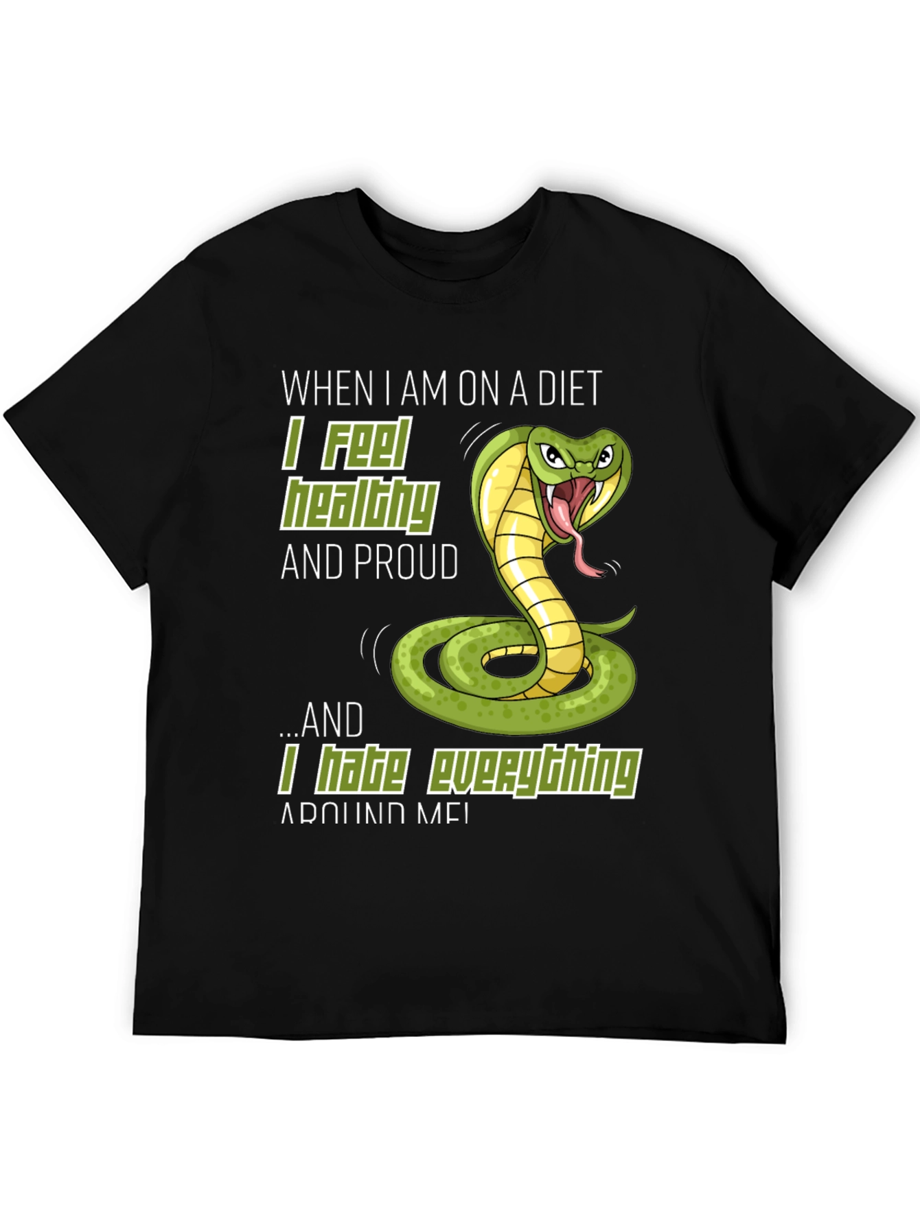 Funny Diet Cobra T-Shirt