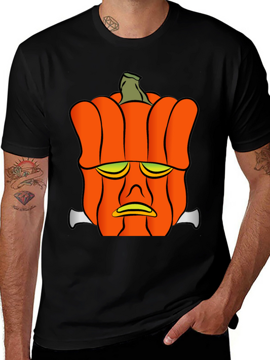 Frankenstein Pumpkin Head Graphic Tee