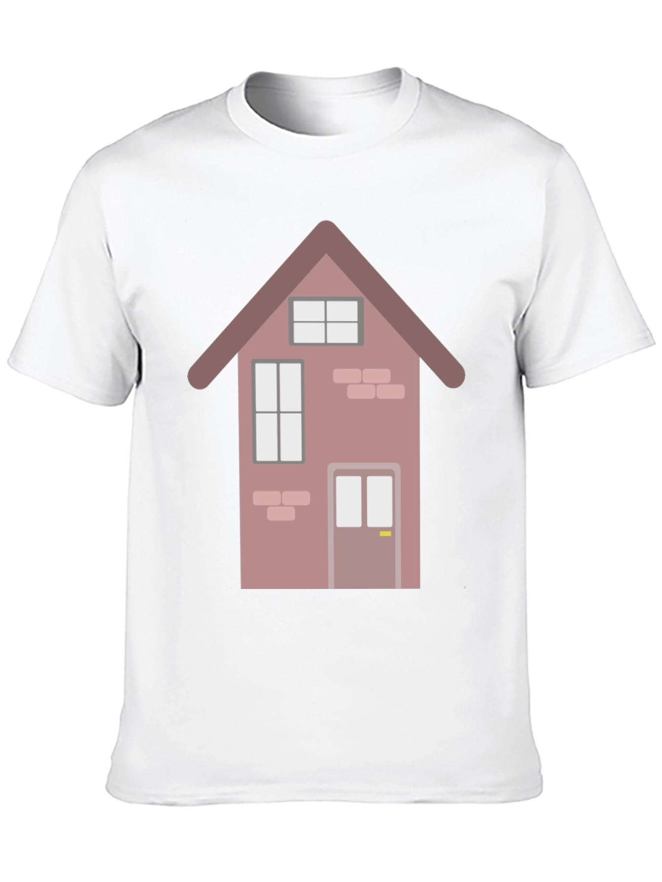 House Graphic Tee - Modern Design