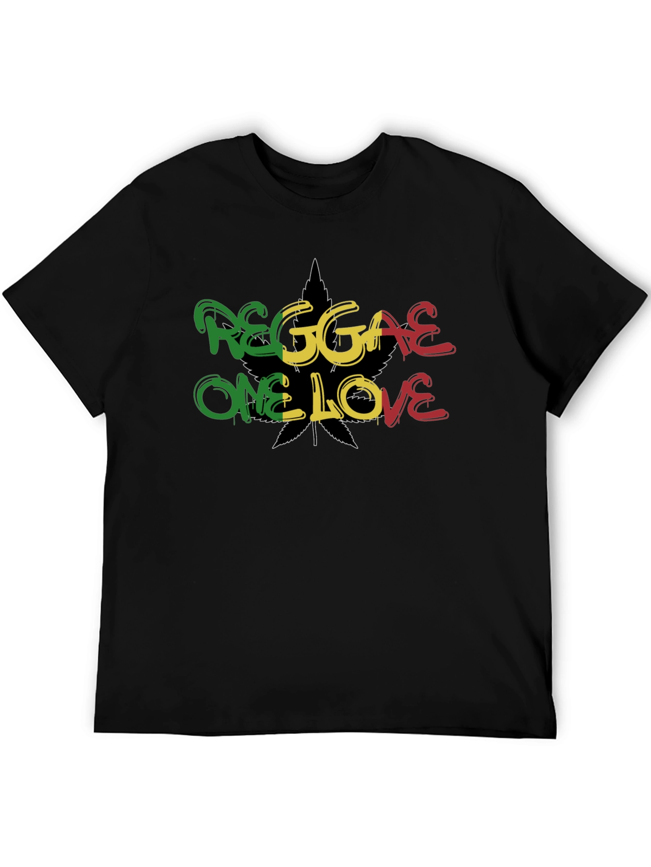 Reggae One Love T-Shirt Black