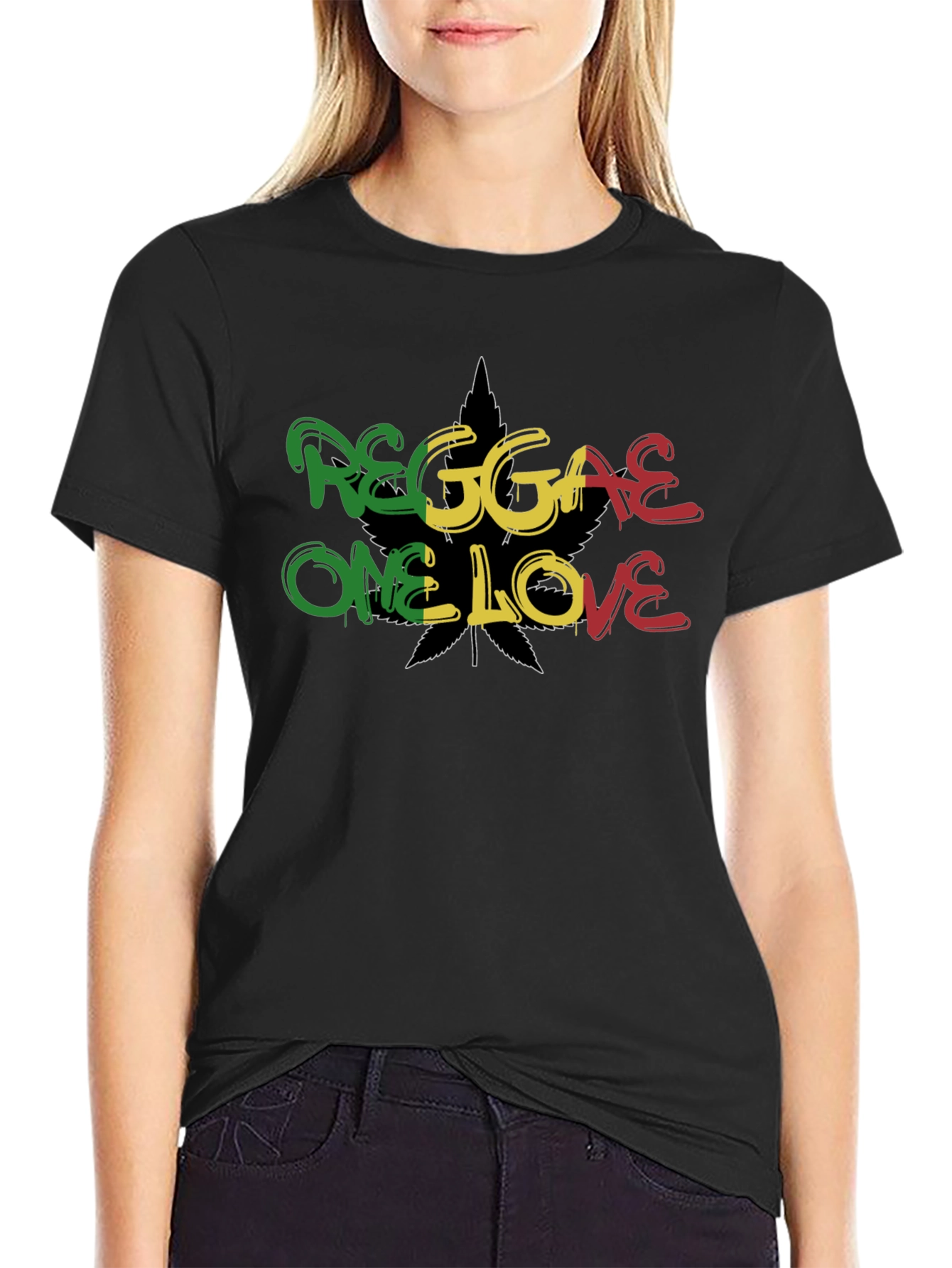 Reggae One Love T-Shirt Black