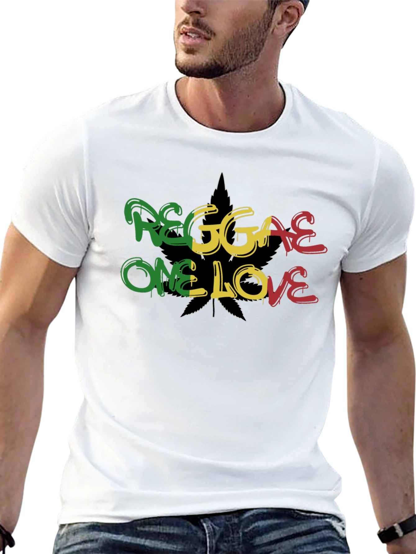 Reggae One Love T-Shirt Black