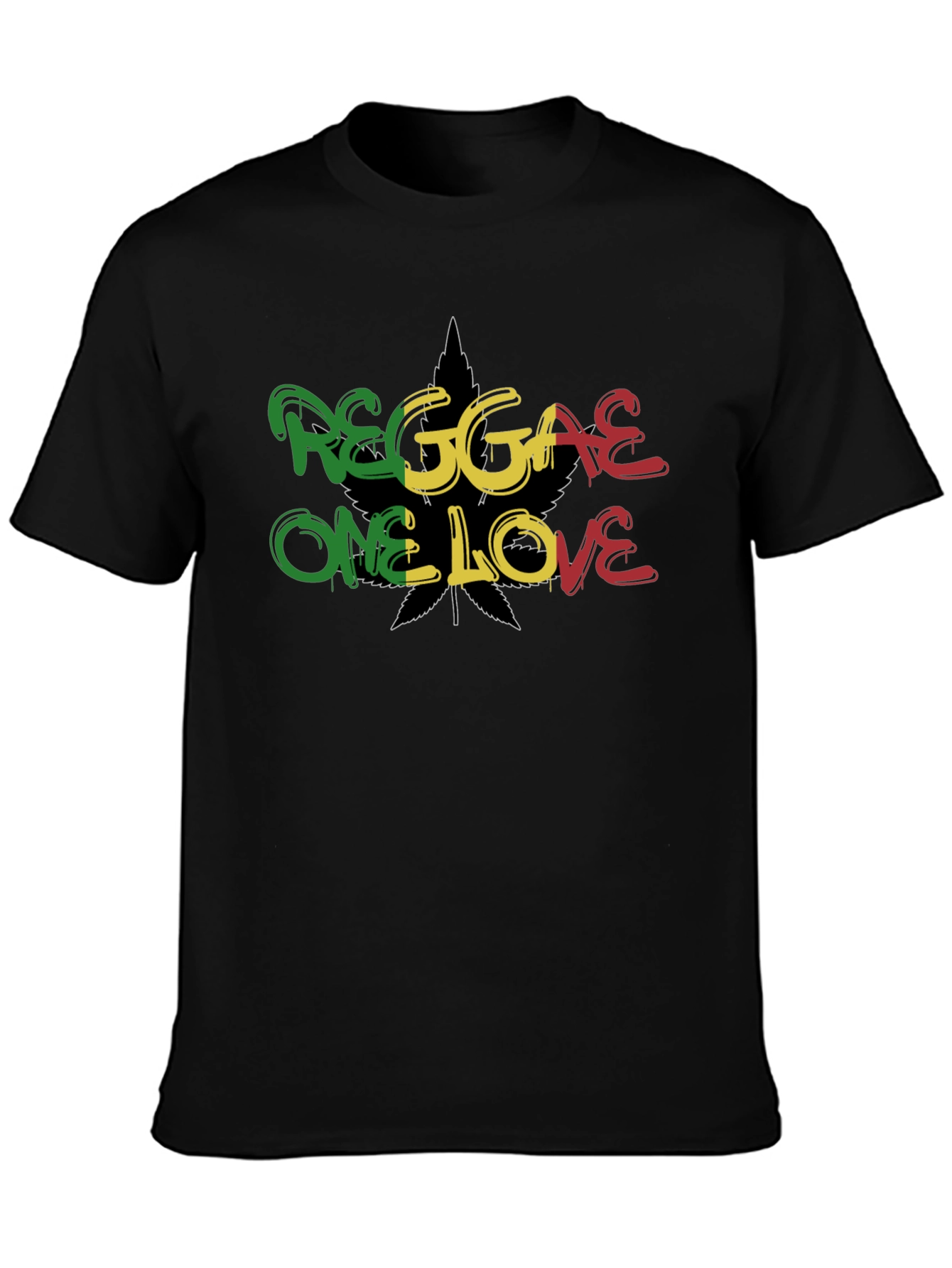 Reggae One Love T-Shirt Black