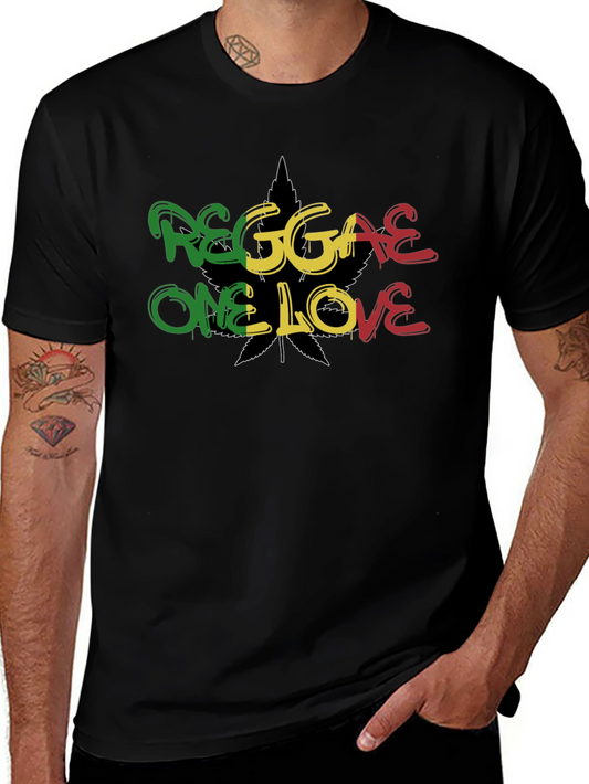Reggae One Love T-Shirt Black