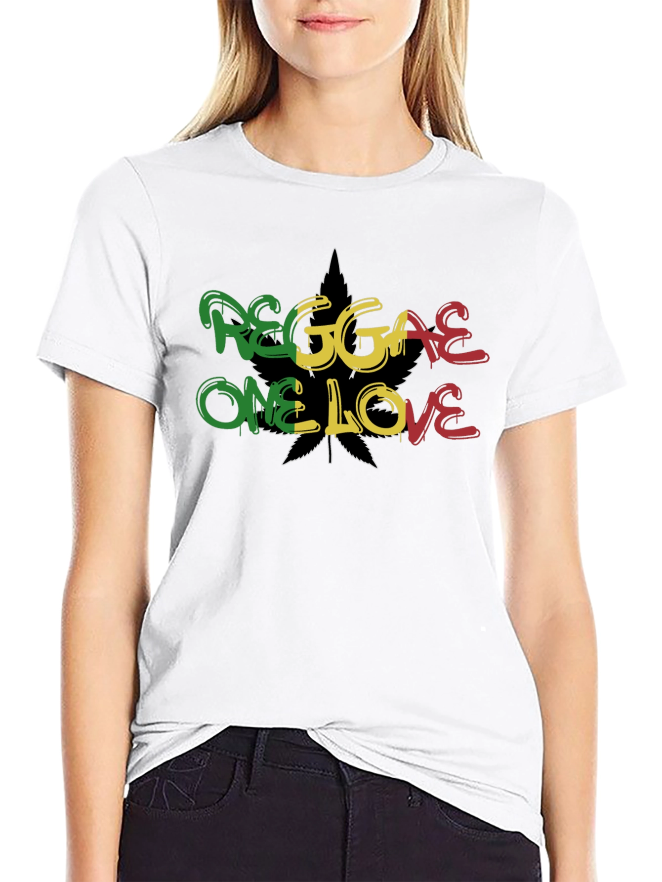 Reggae One Love T-Shirt Black