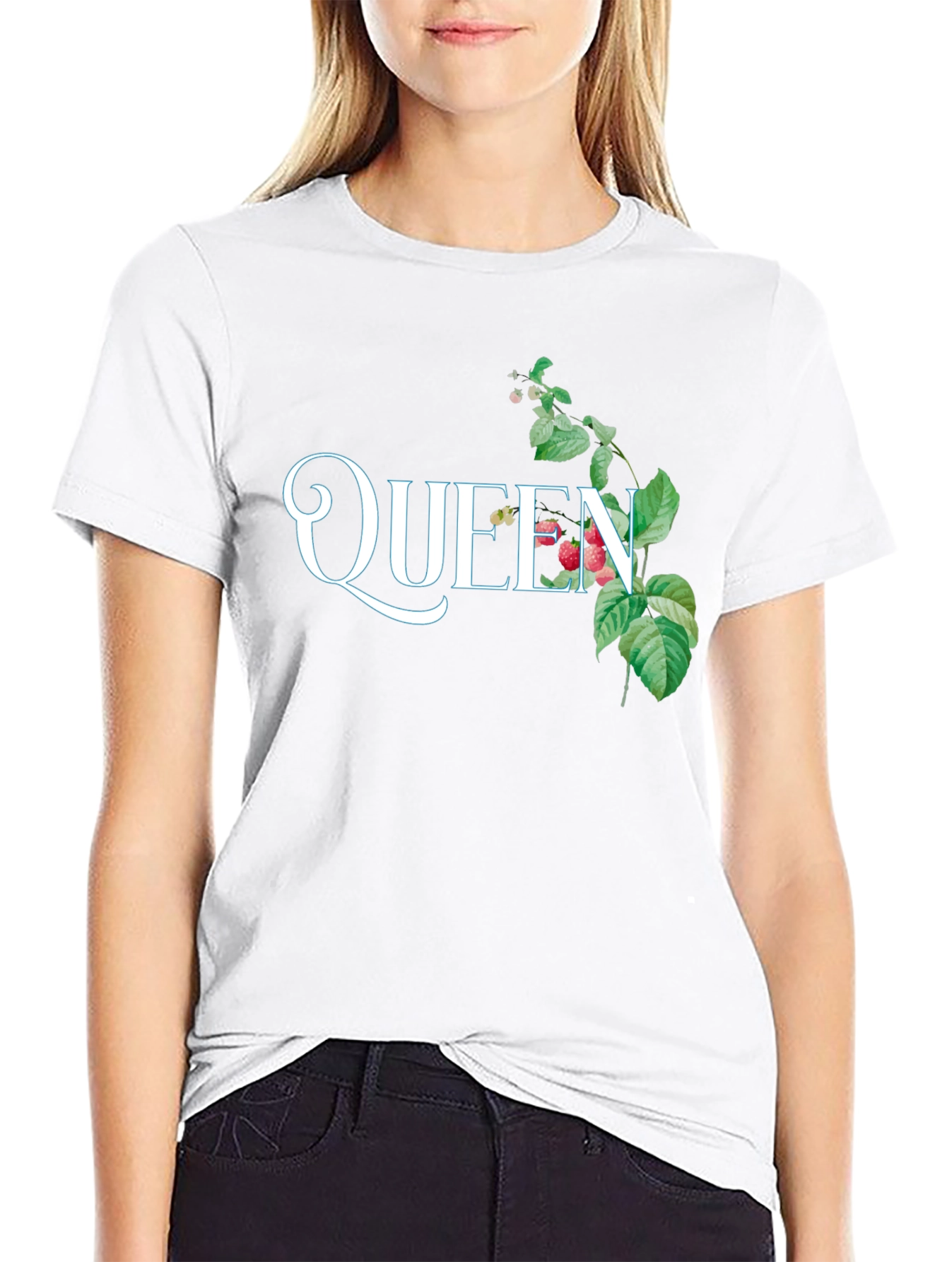 Queen Floral T-Shirt - Stylish Graphic Tee