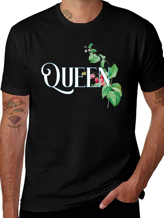 Queen Floral T-Shirt - Stylish Graphic Tee