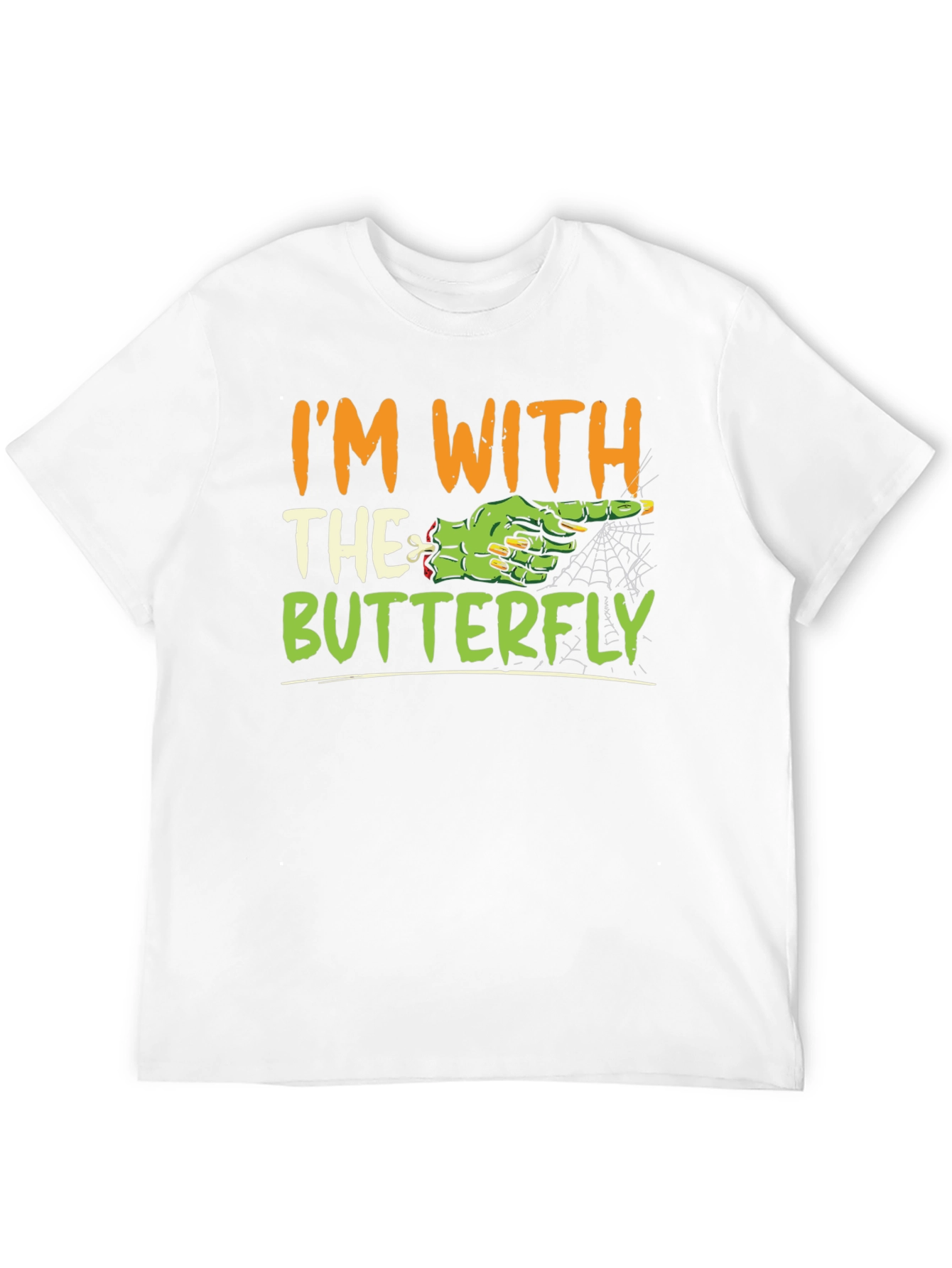 Im With the Butterfly Halloween T-Shirt