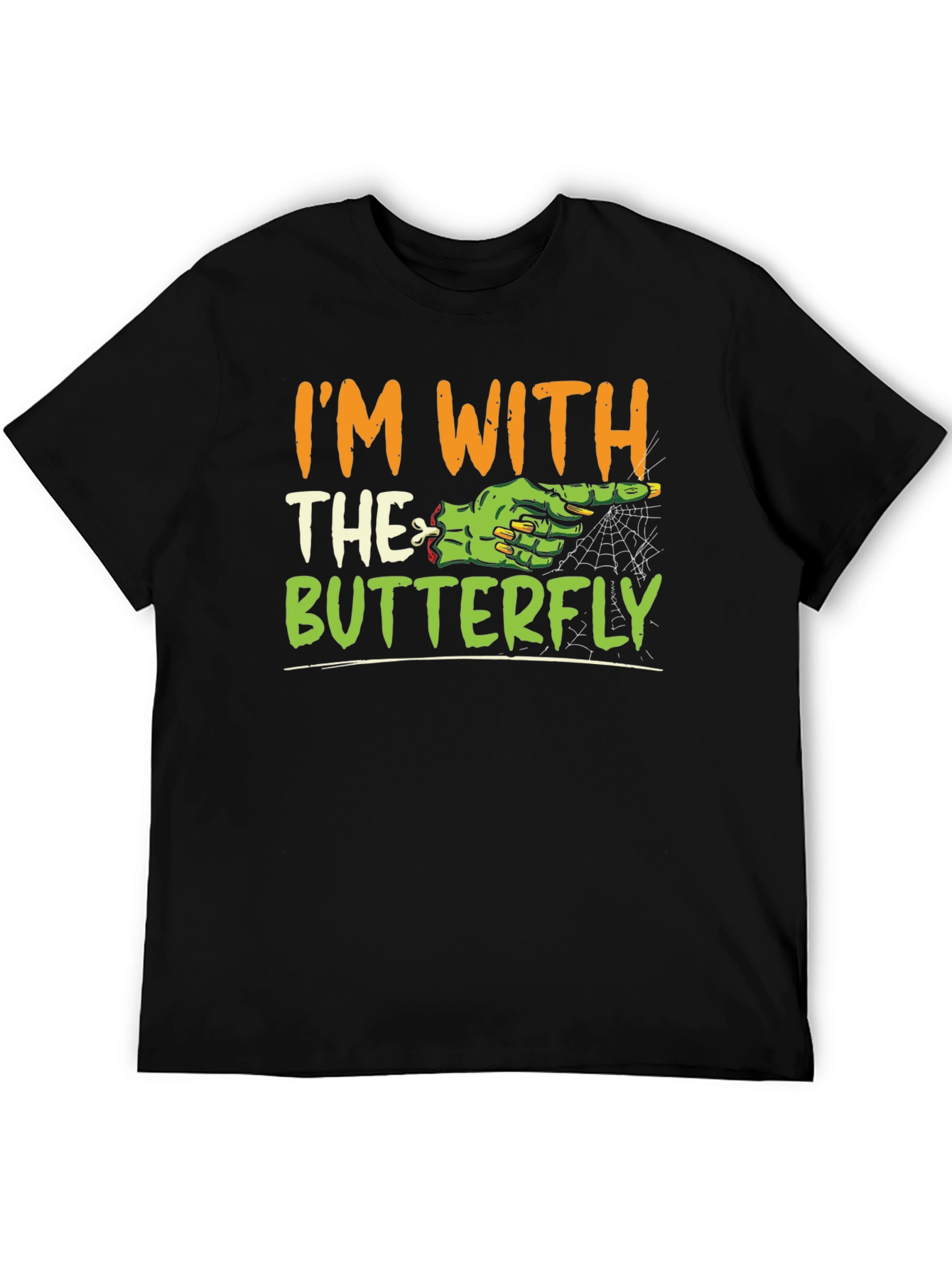 Im With the Butterfly Halloween T-Shirt