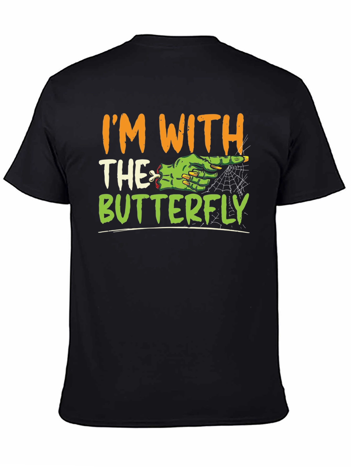 Im With the Butterfly Halloween T-Shirt
