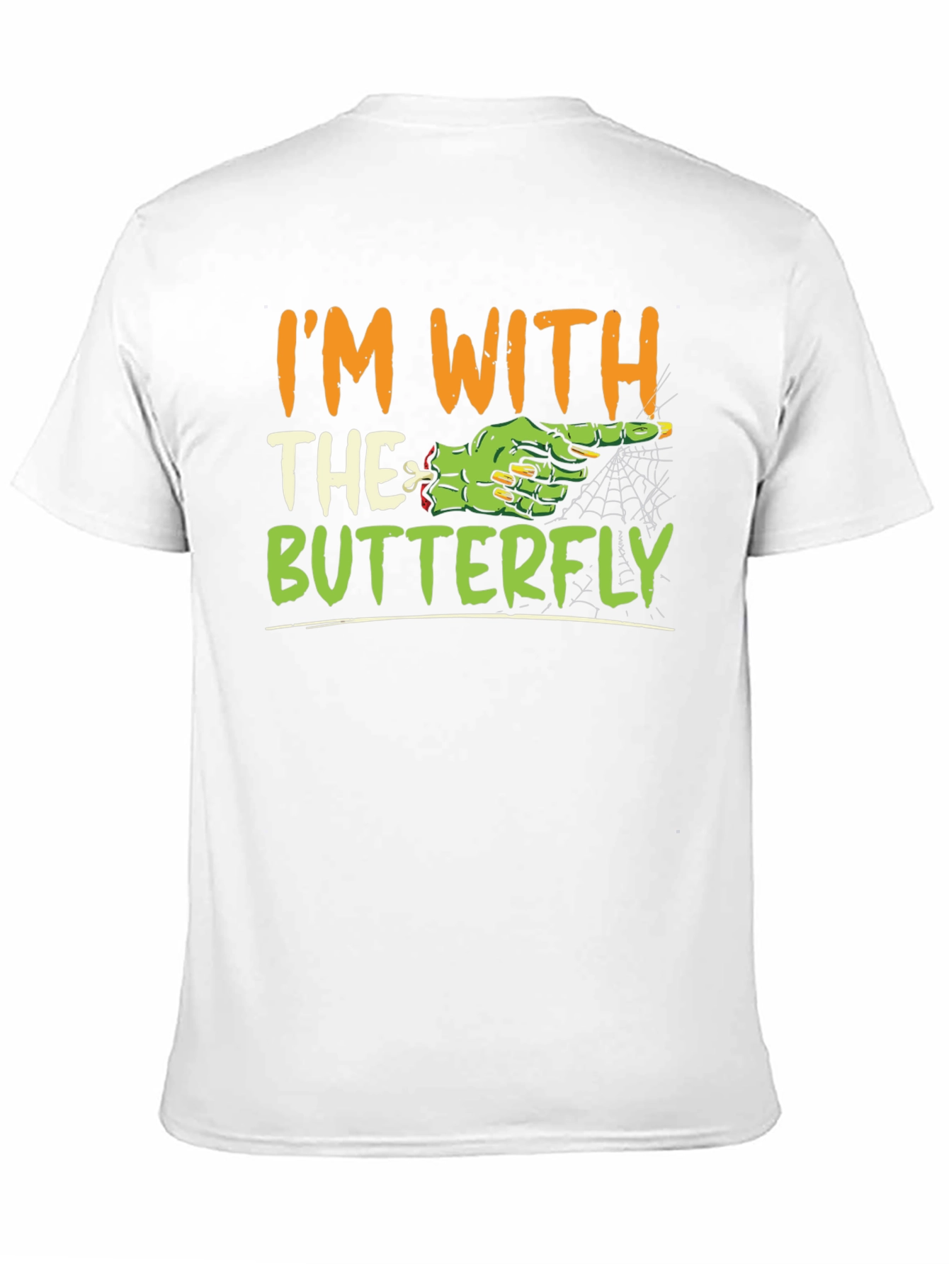 Im With the Butterfly Halloween T-Shirt