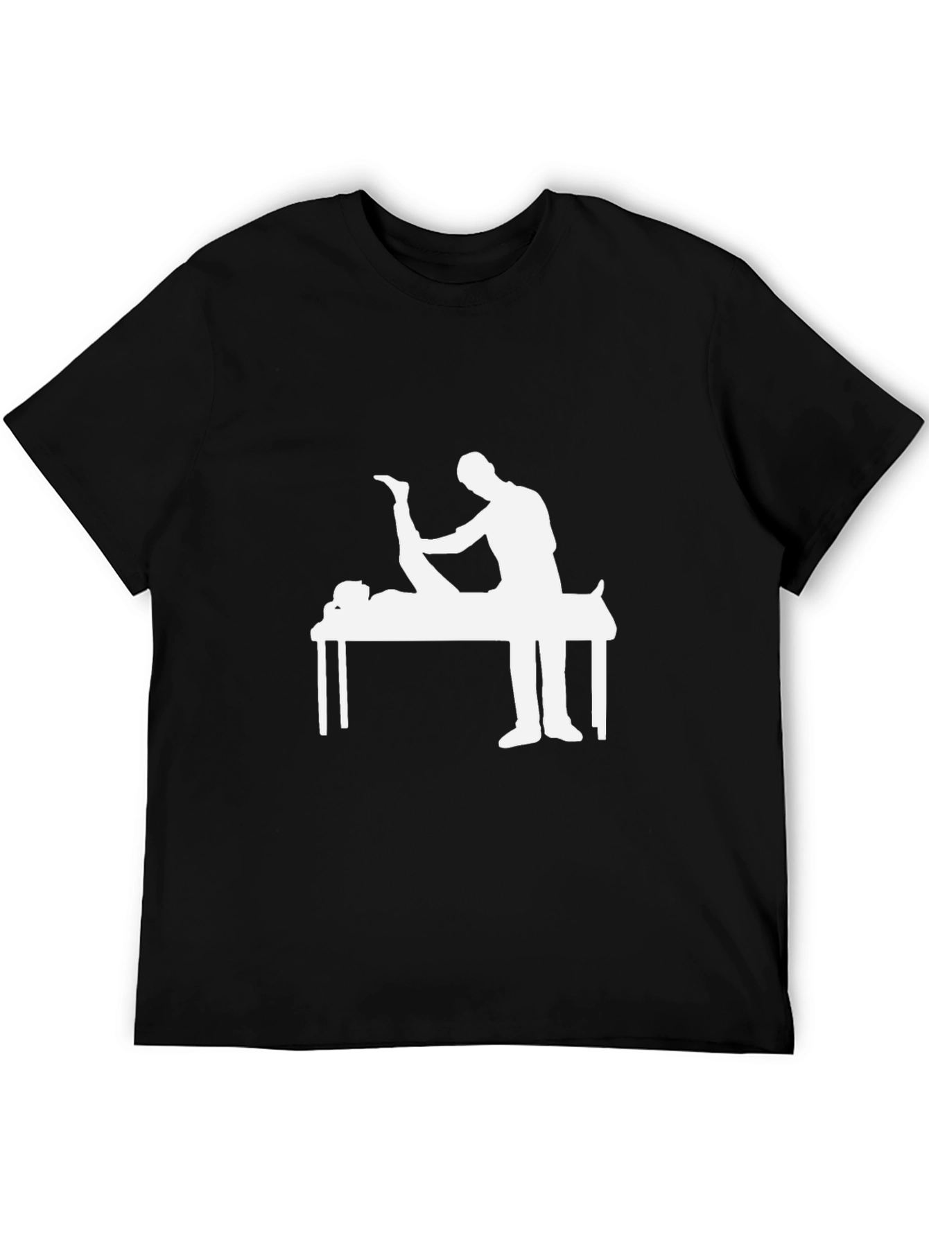 Chiropractor Graphic T-Shirt - Black Cotton Tee