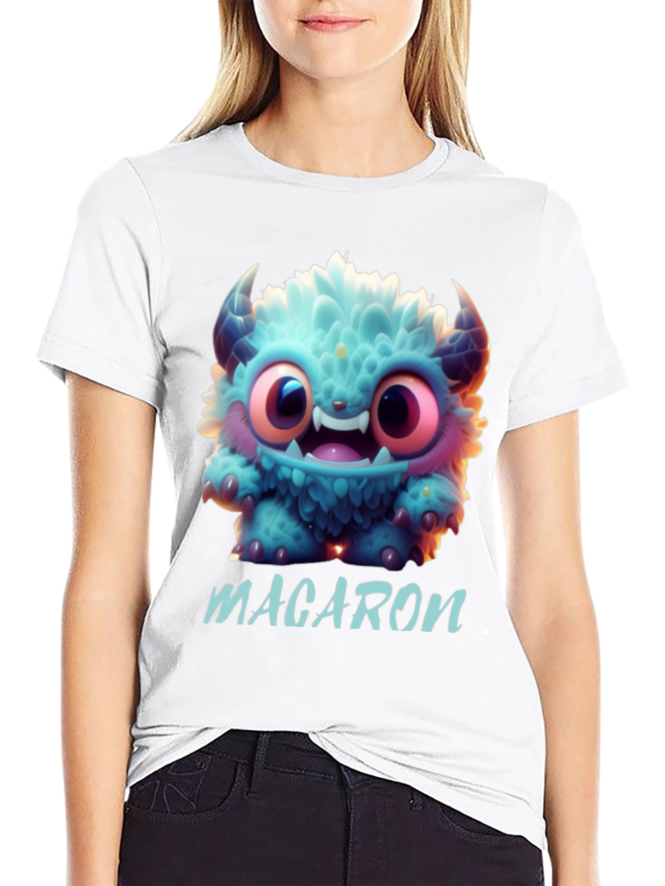 Macaron Monster Graphic Tee